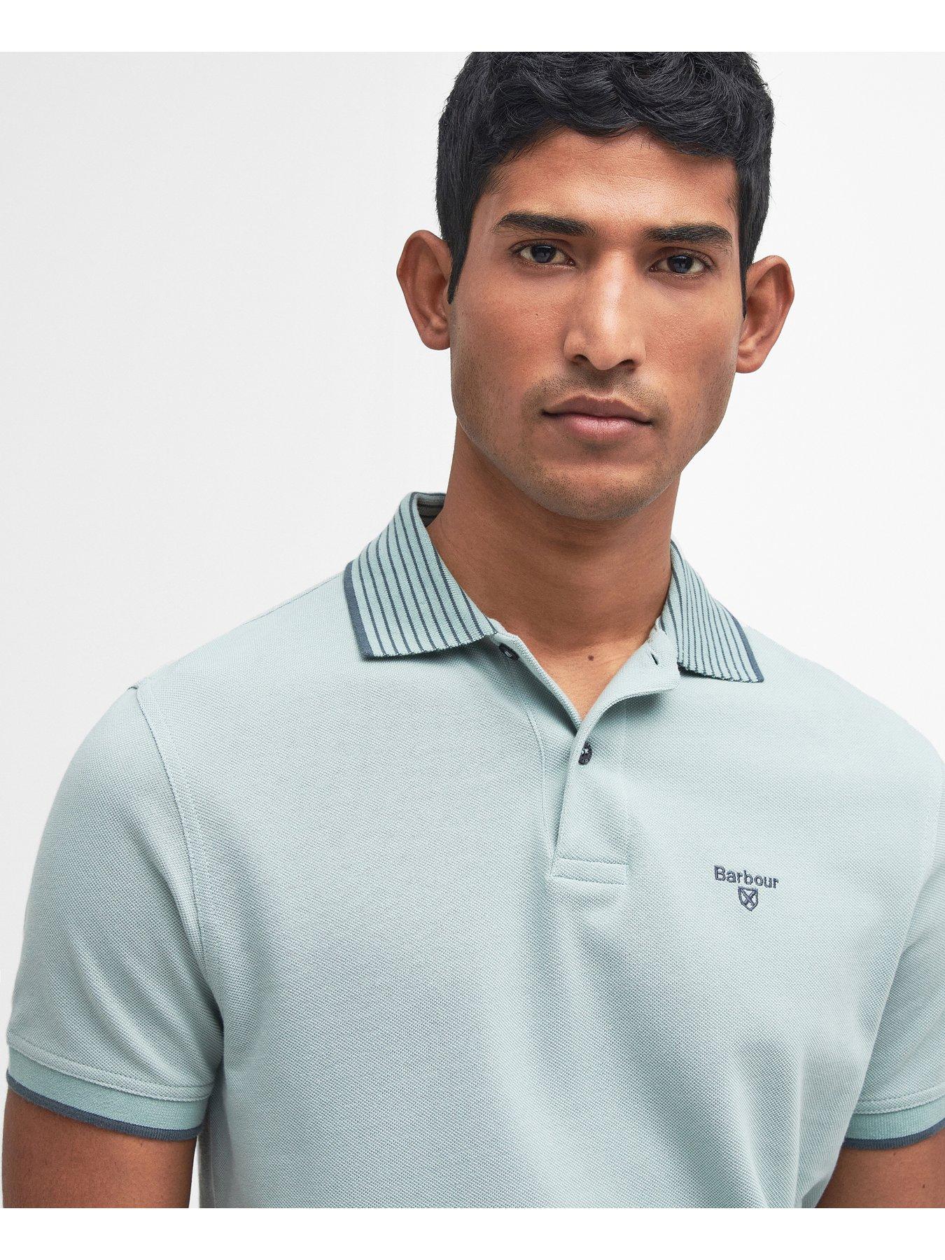 barbour-tipped-short-sleeve-tailored-polo-shirt-light-blueoutfit