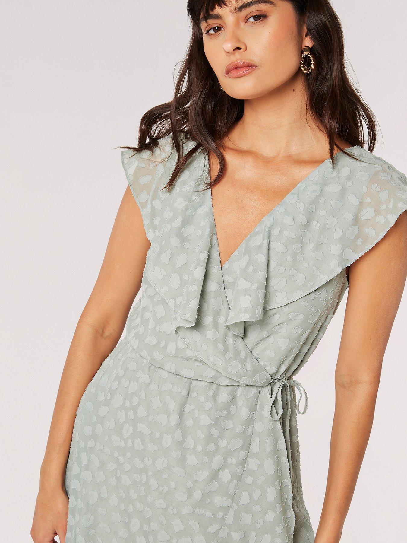 apricot-apricot-clouds-ruffle-faux-wrap-dressstillFront