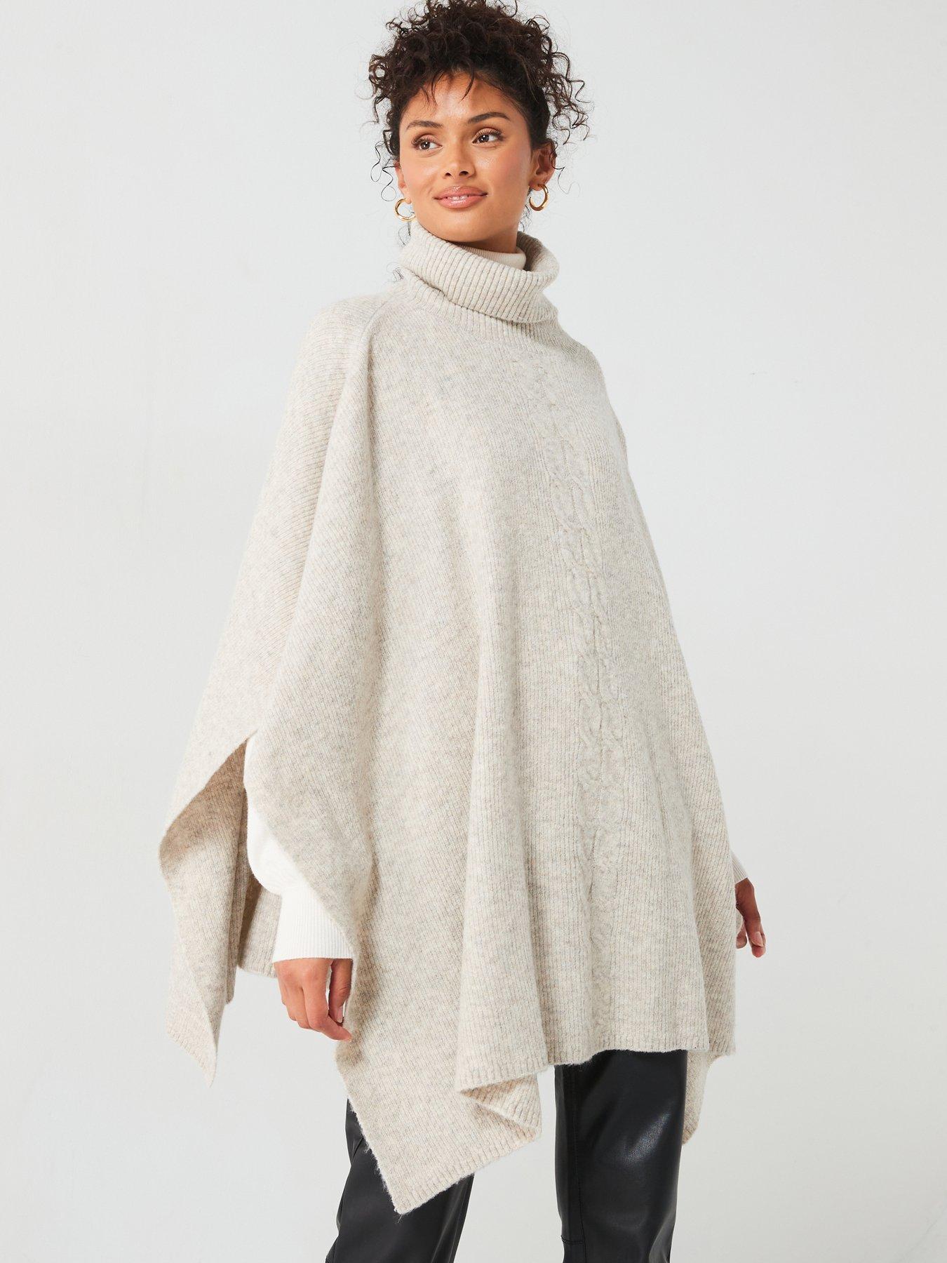 v-by-very-knitted-roll-kneck-poncho