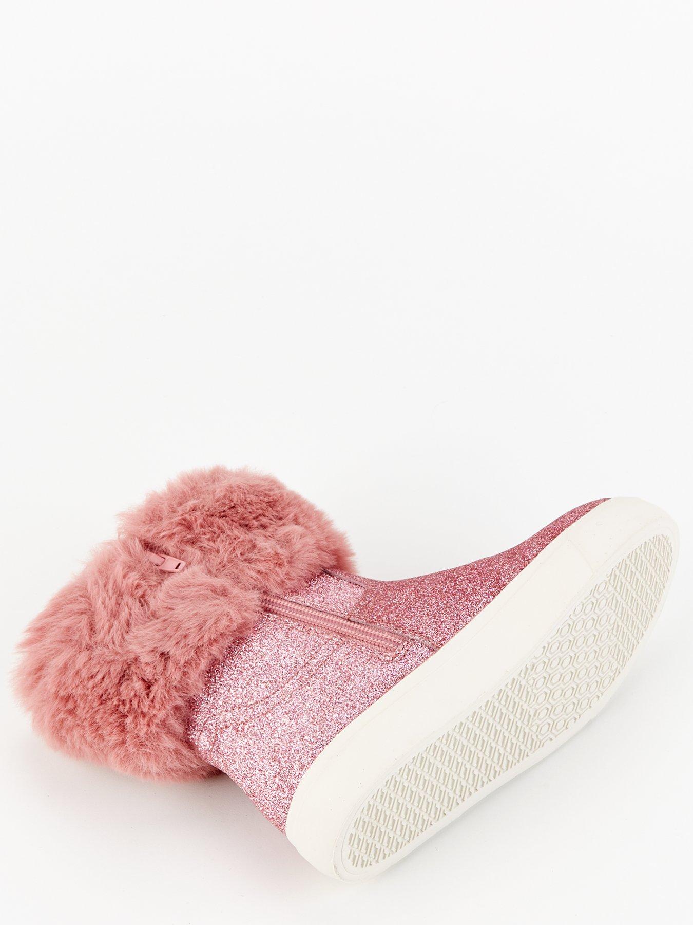 v-by-very-girls-faux-fur-trim-trainer-bootdetail