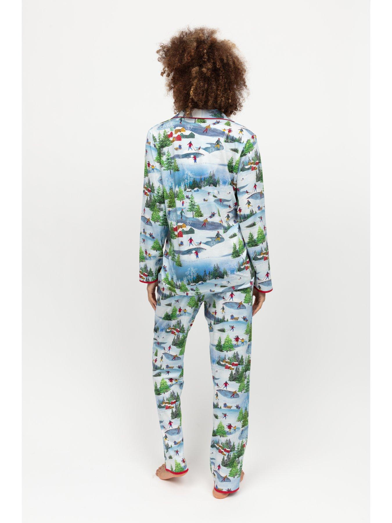 cyberjammies-cyberjammies-montana-white-winterscape-printer-jersey-pyjama-set-whitestillFront