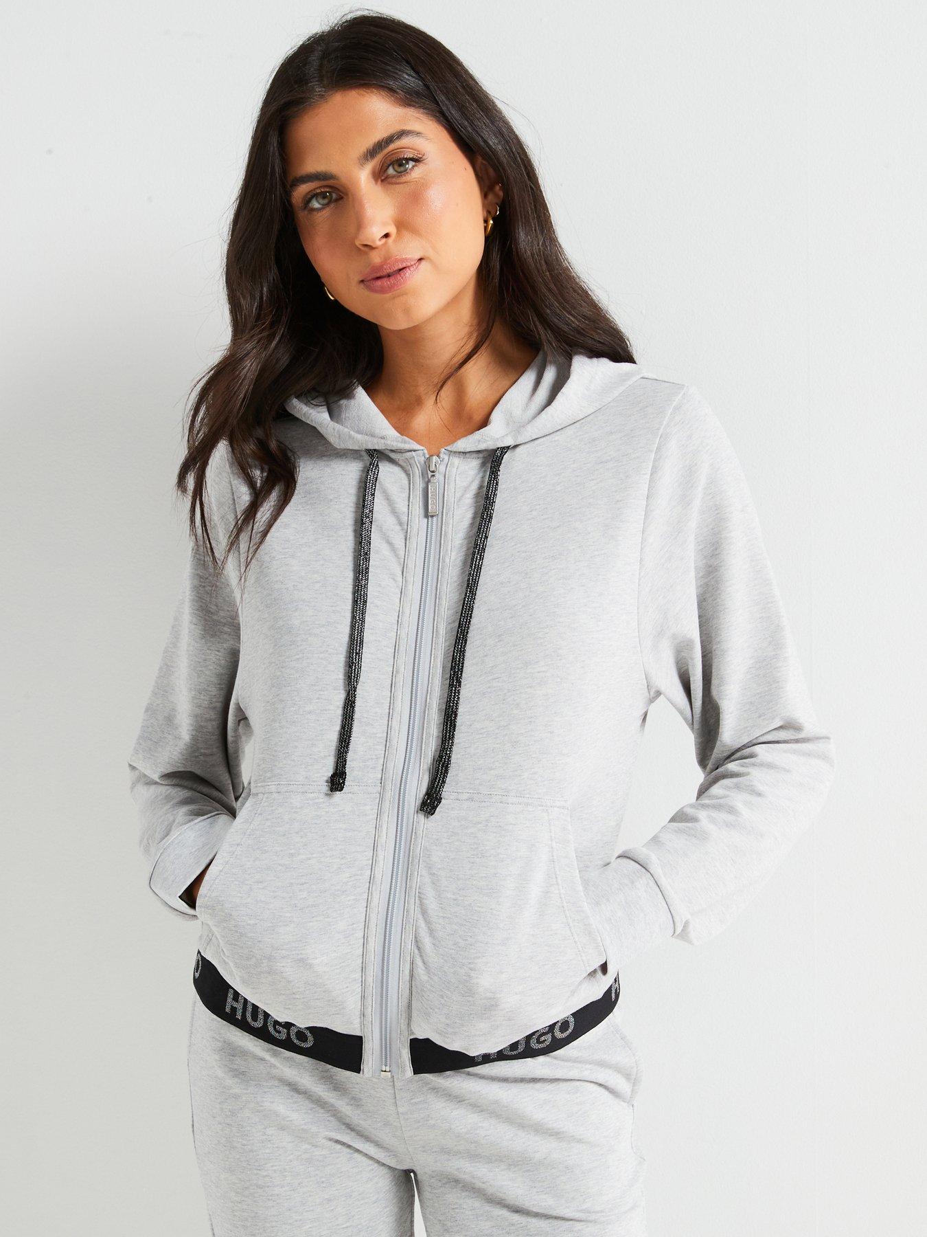 hugo-sporty-logo-lounge-jacket-grey