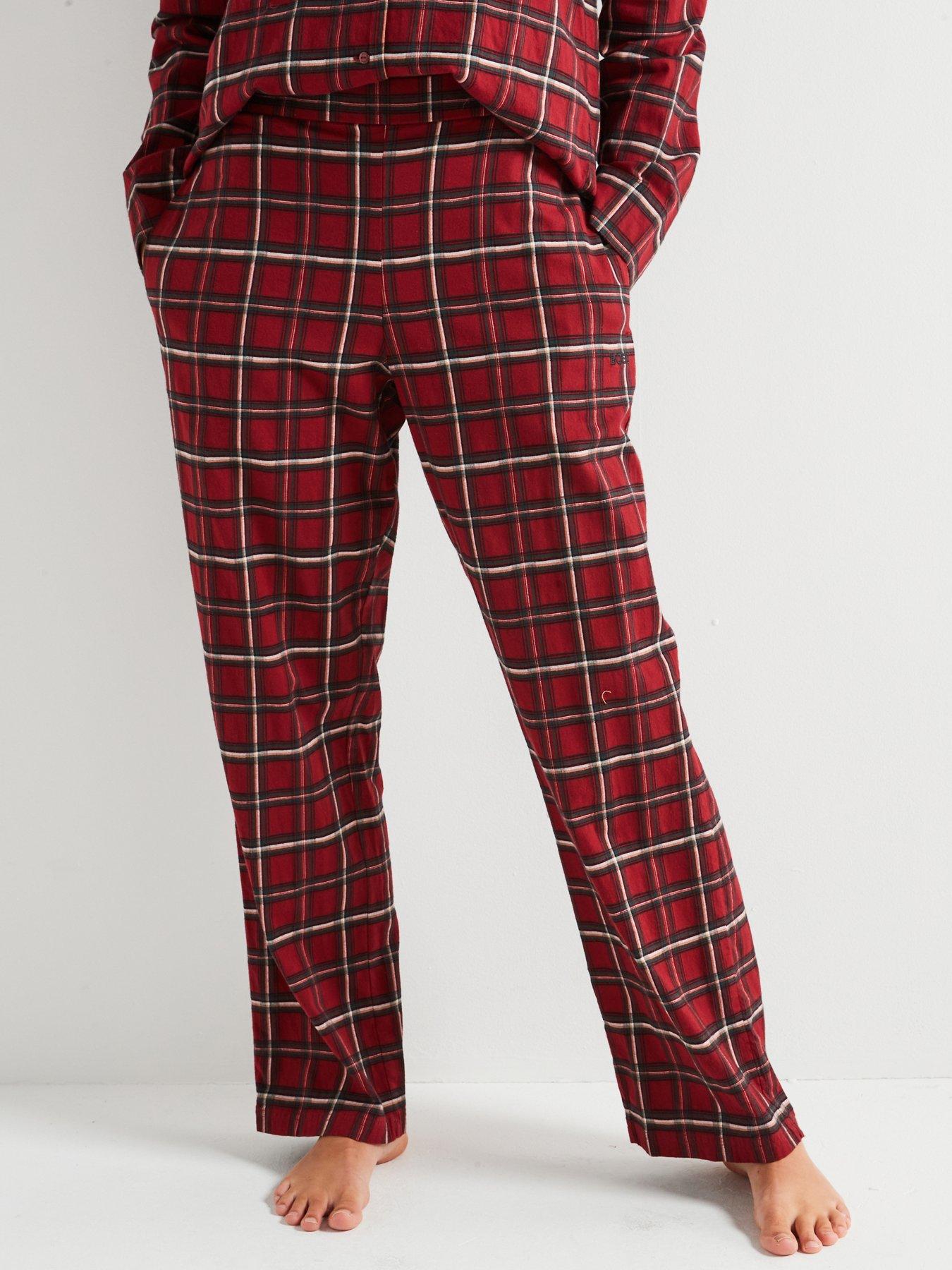 boss-check-pyjama-set-reddetail