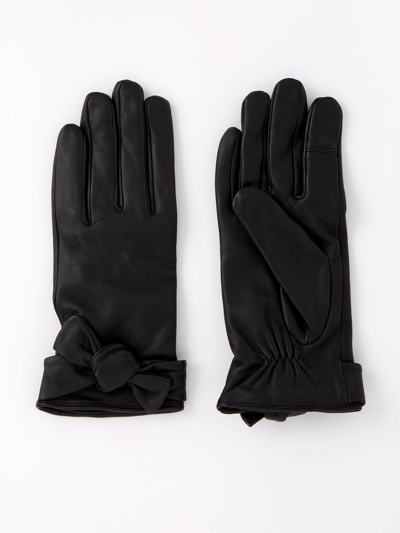 v-by-very-real-leather-bow-trim-gloves