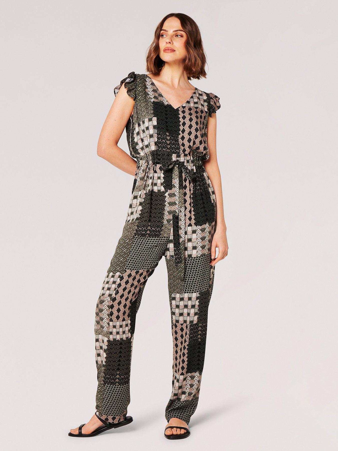 apricot-apricot-tribal-pw-ruffle-slv-jumpsuitoutfit