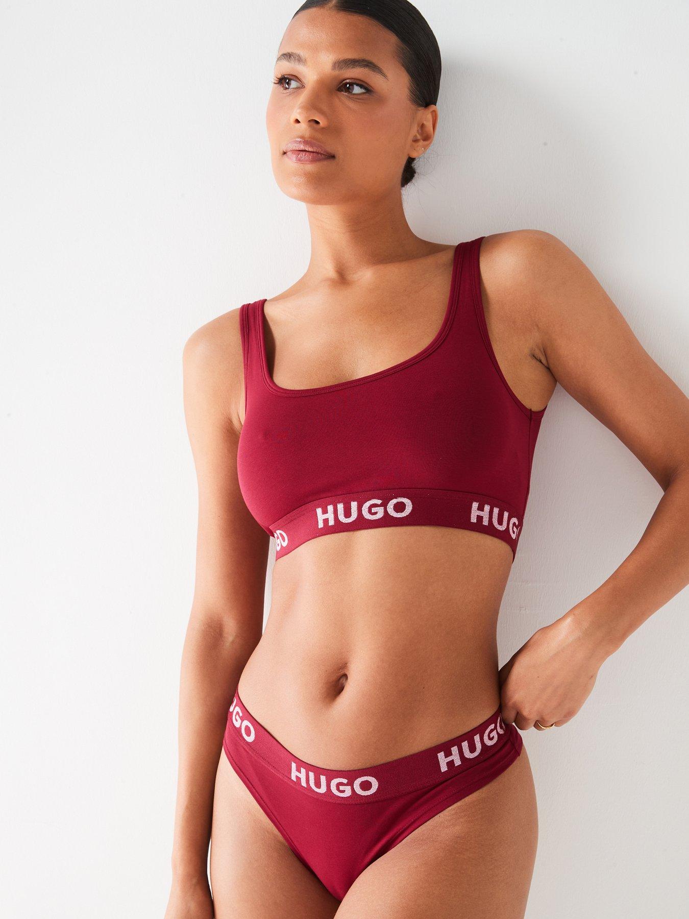 hugo-sporty-logo-thong-red