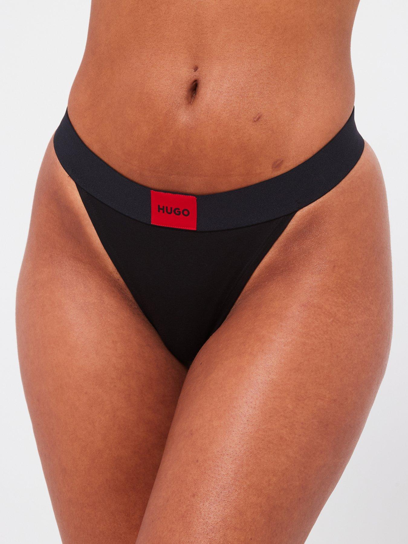 hugo-red-label-string-thong-black