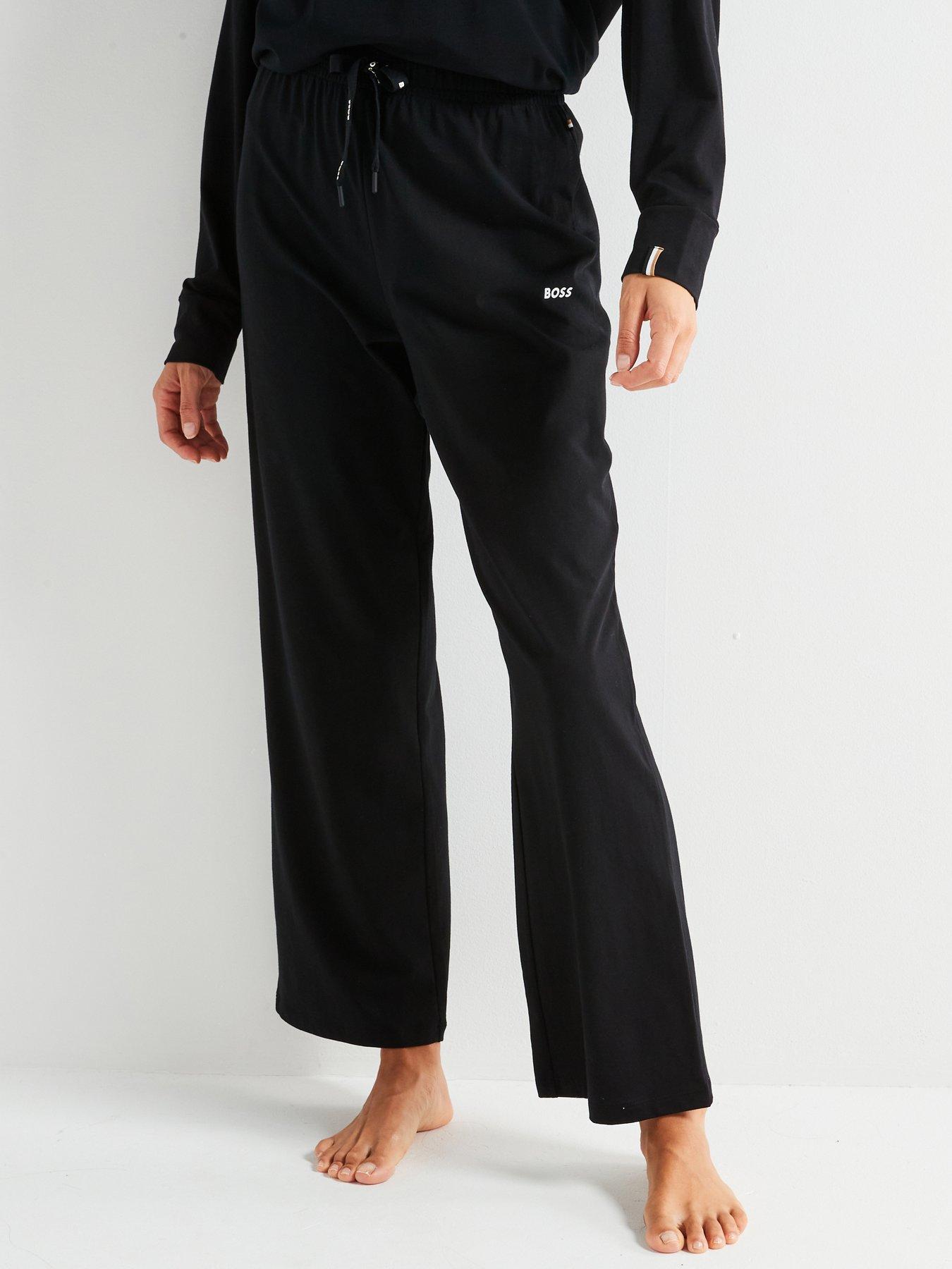 boss-logo-pyjama-pants-black