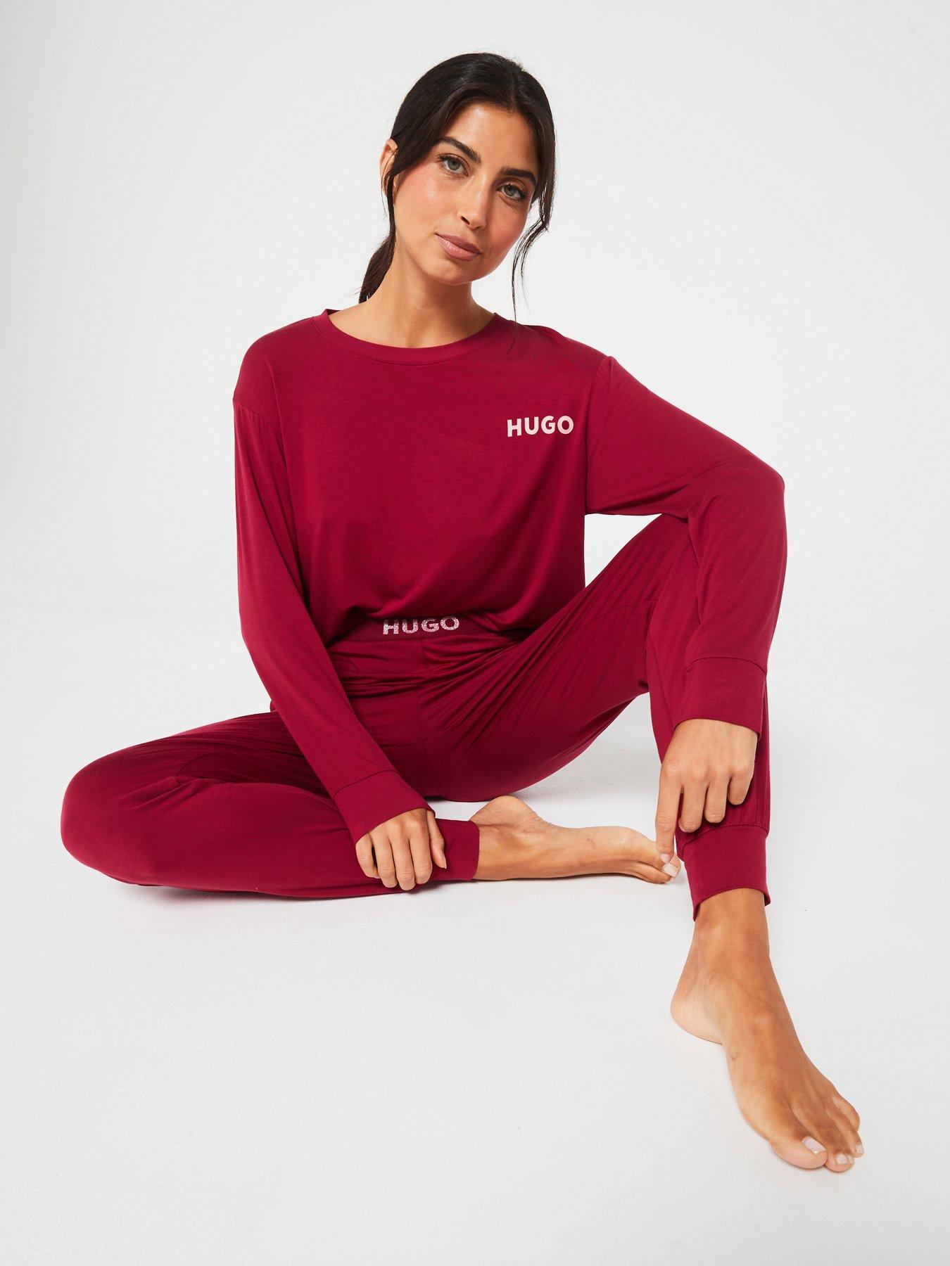 hugo-unite-contrast-logo-waist-cuffed-lounge-pant-redoutfit