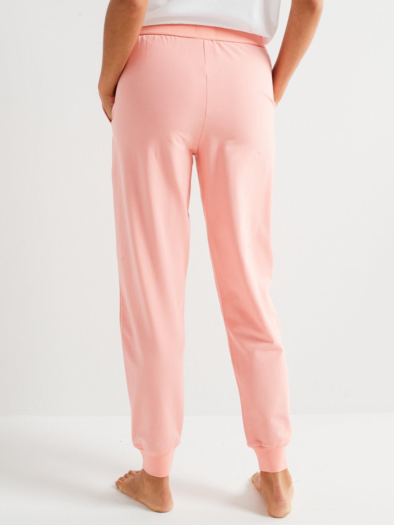 hugo-shuffle-lounge-pant-pinkstillFront