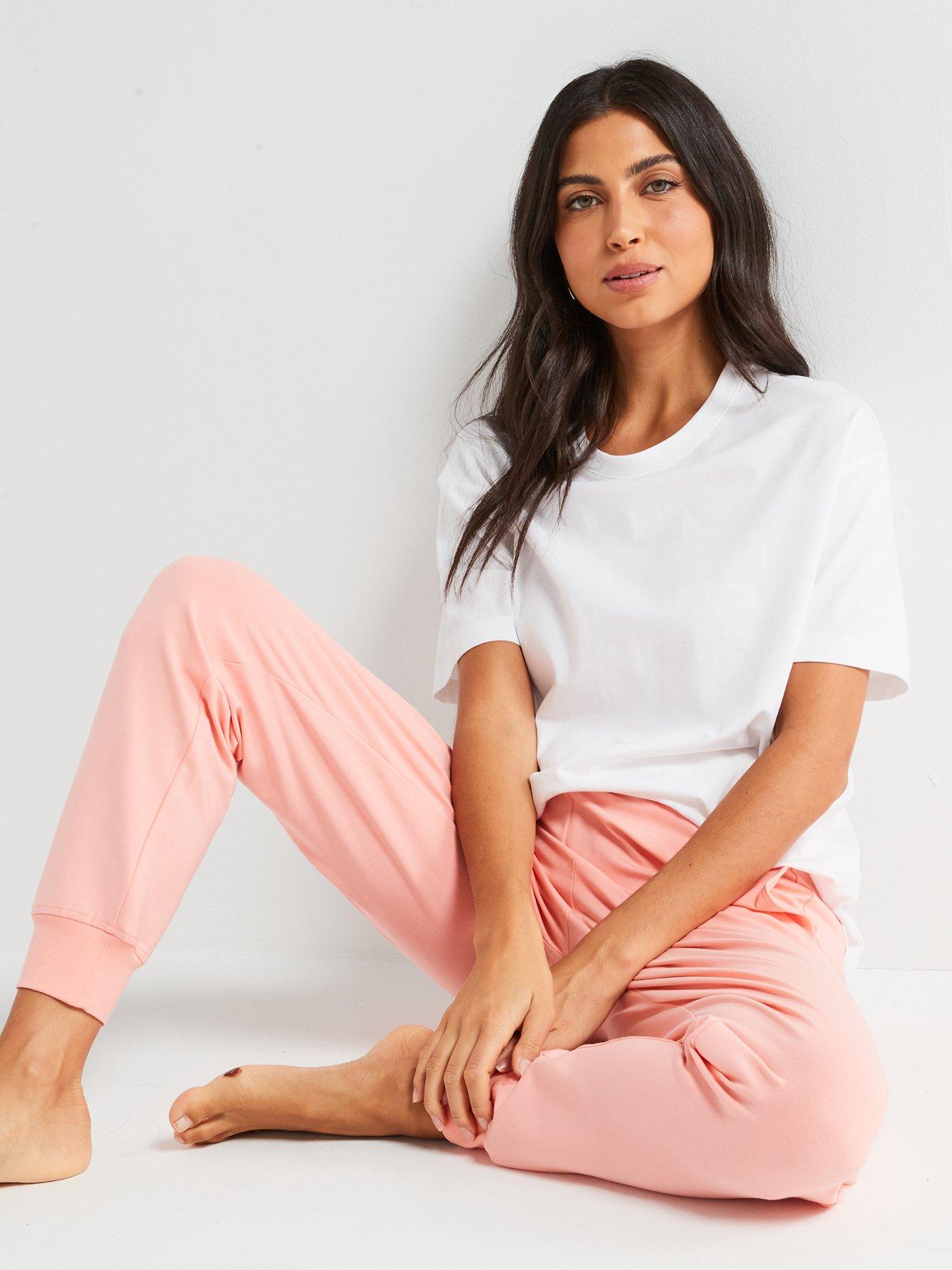 hugo-shuffle-lounge-pant-pinkdetail