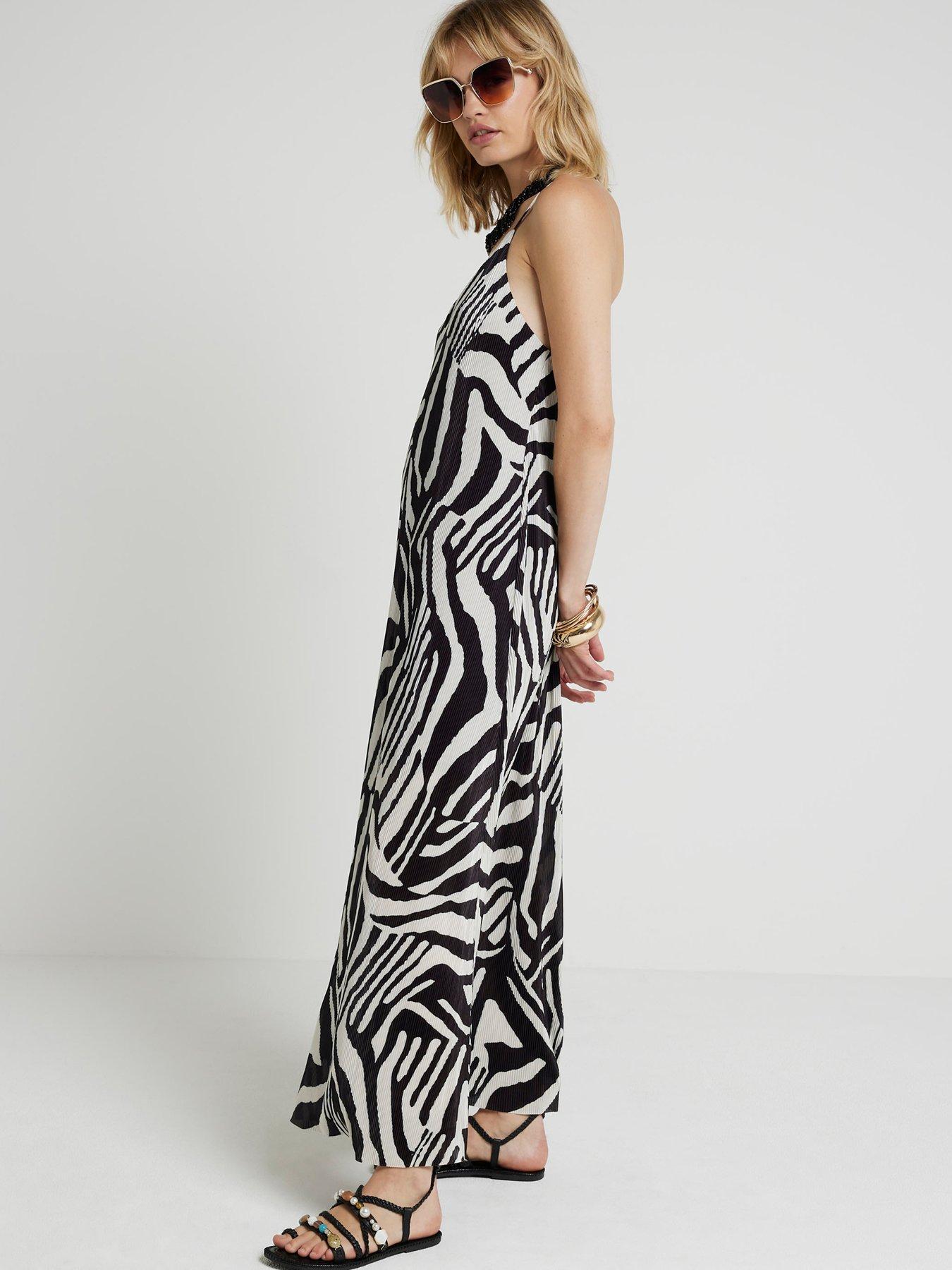 river-island-zebra-print-maxi-dress-blackstillFront