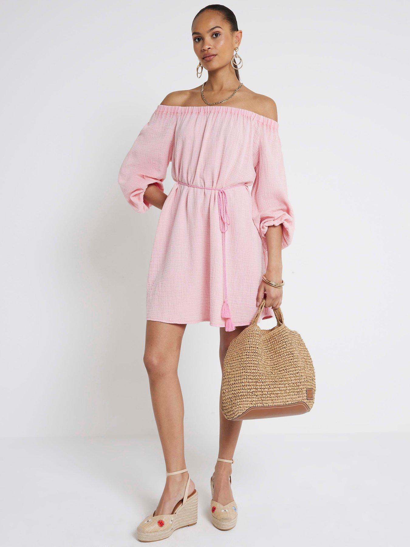 river-island-off-shoulder-bardot-dress-medium-pinkback