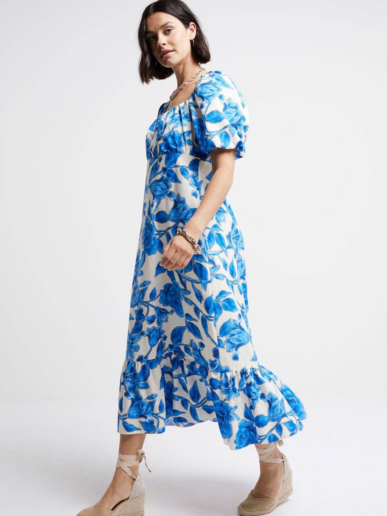 river-island-milkmaid-midi-dress-bright-blueback