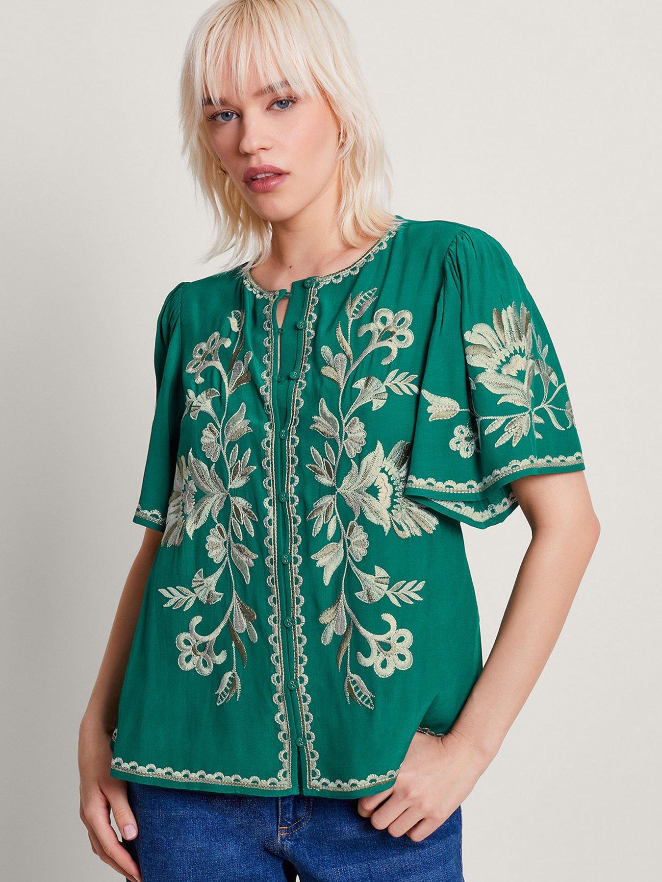 monsoon-adina-embroidered-blouse-green