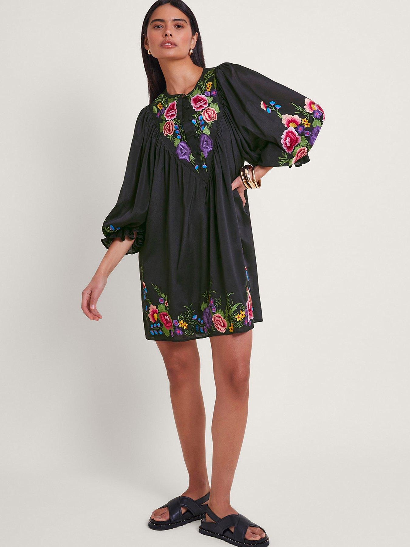 monsoon-winny-embroidered-tunic-dress-black