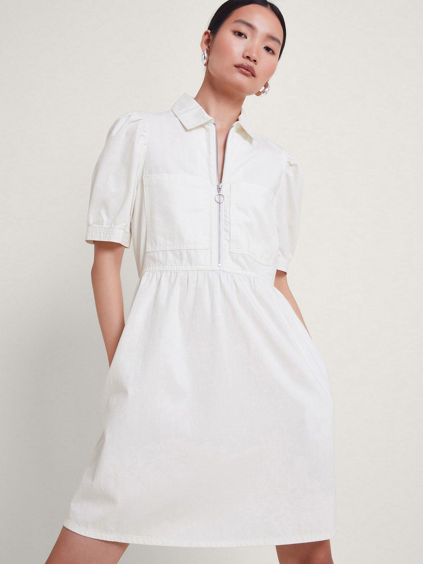 monsoon-adeena-short-dress-white