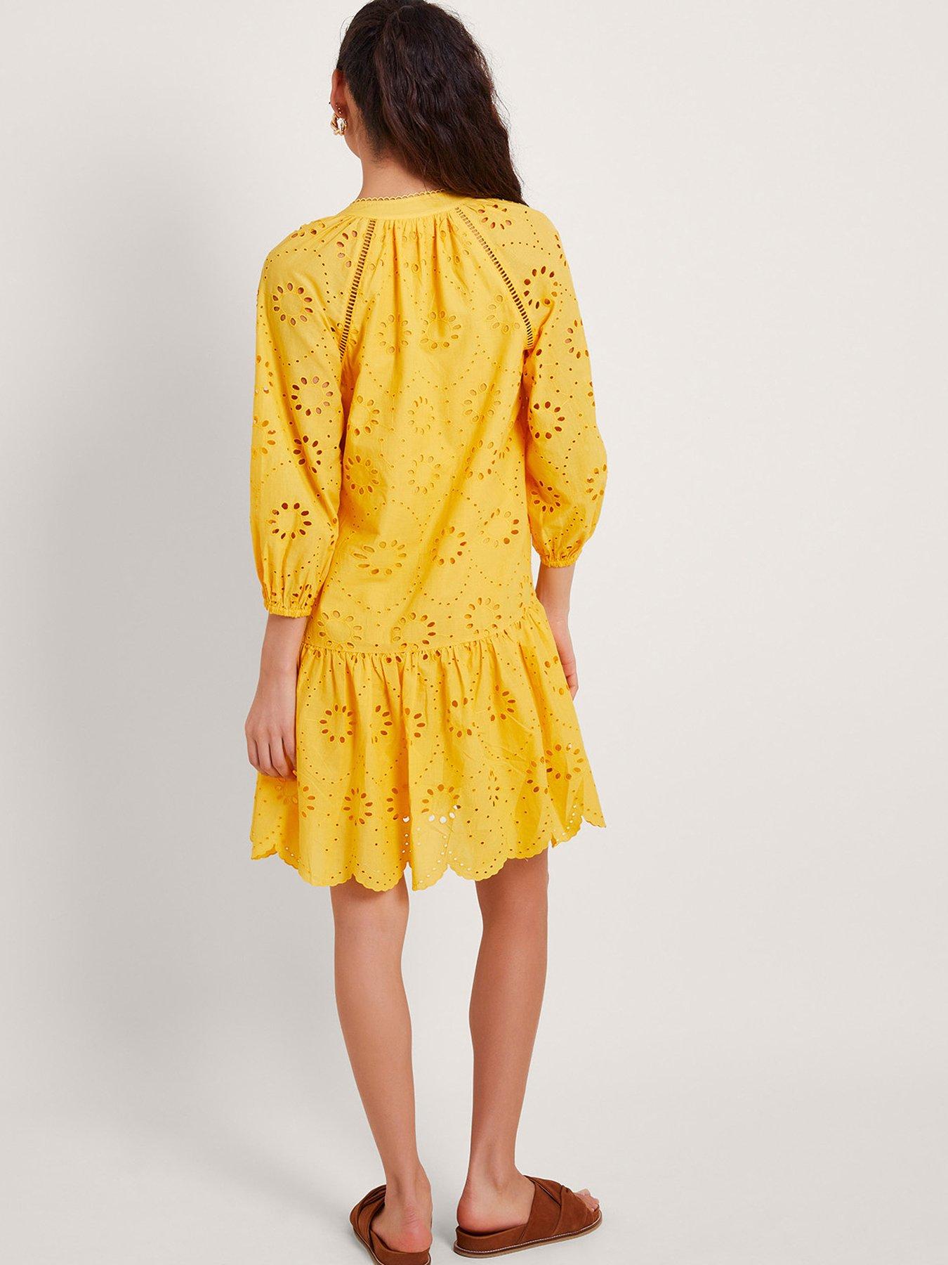 monsoon-tilly-broderie-dress-yellowstillFront