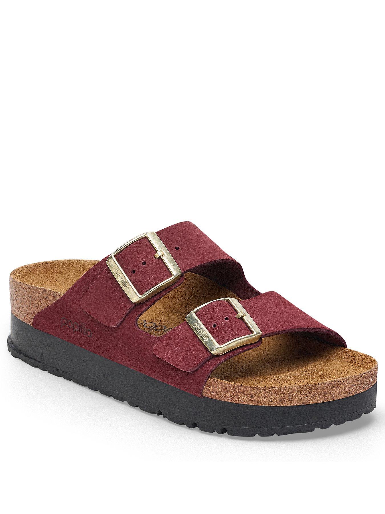 birkenstock-two-strap-arizona-platform-nubcuk-leather-sandal-zinfandelstillFront