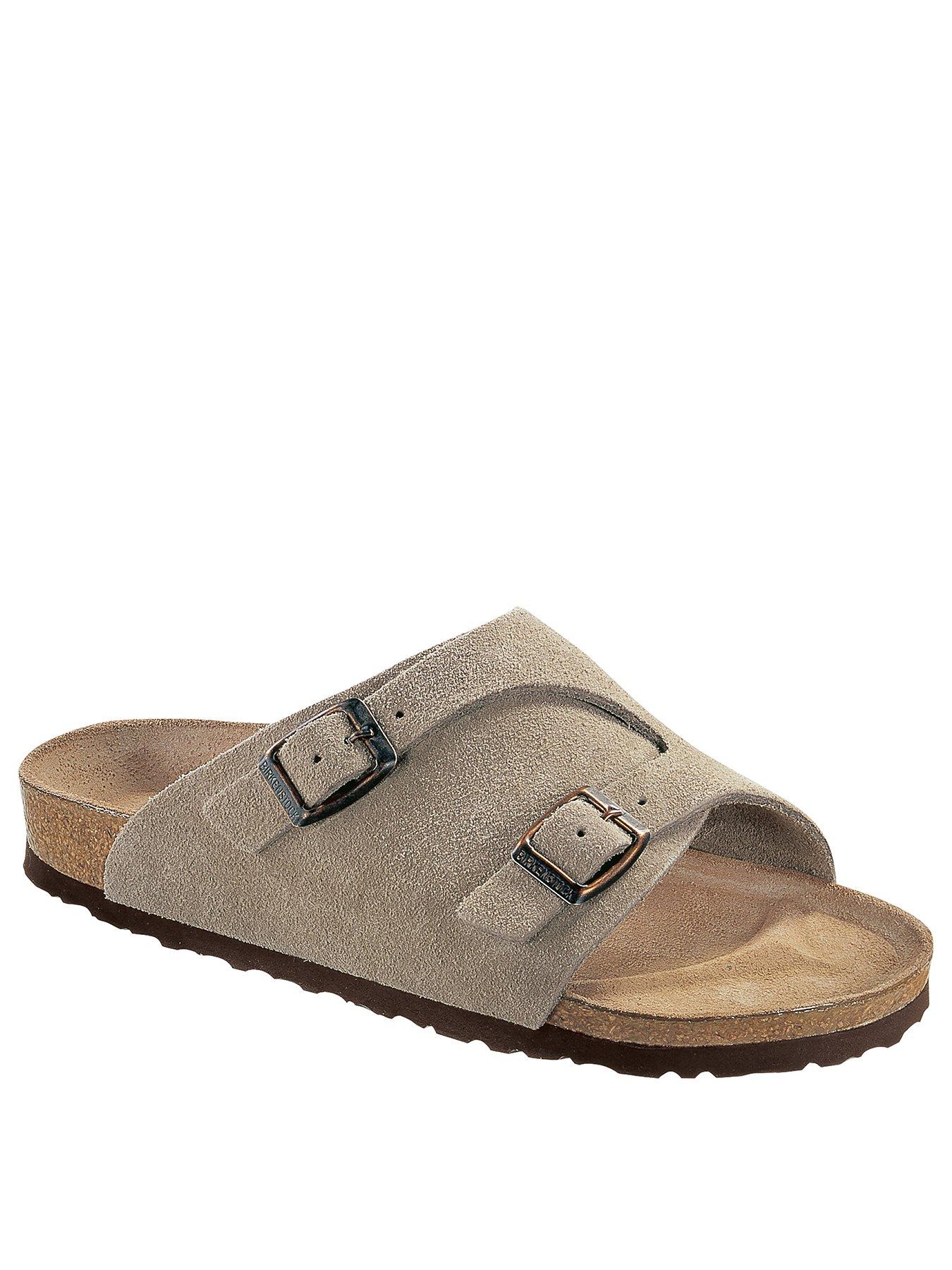 birkenstock-zucircrich-suede-slides-taupestillFront