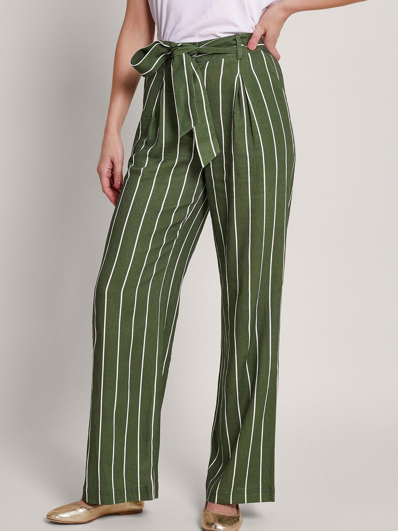 monsoon-susan-stripe-trousers-green