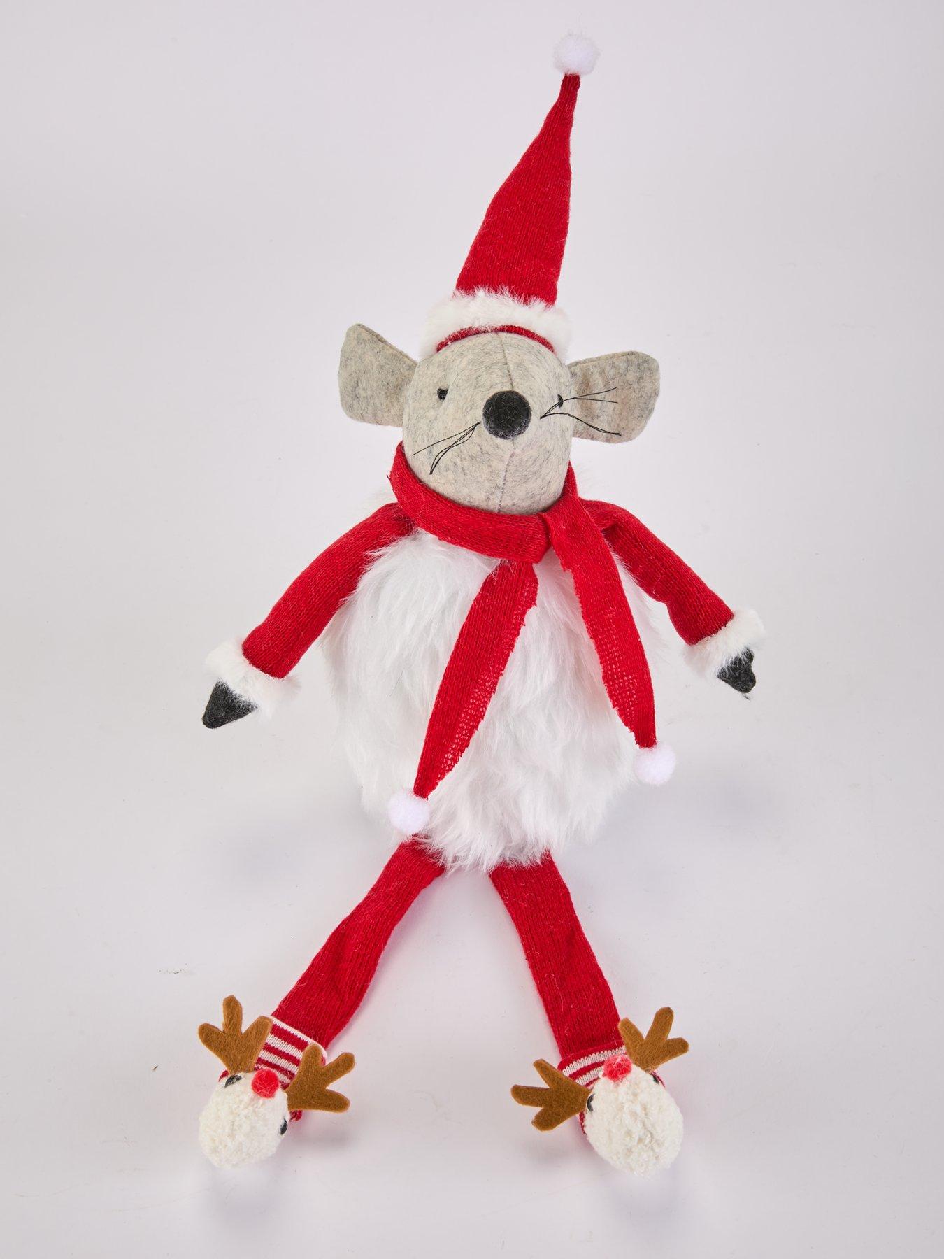 very-home-dangly-leg-mouse-with-booties-christmas-decorationstillFront