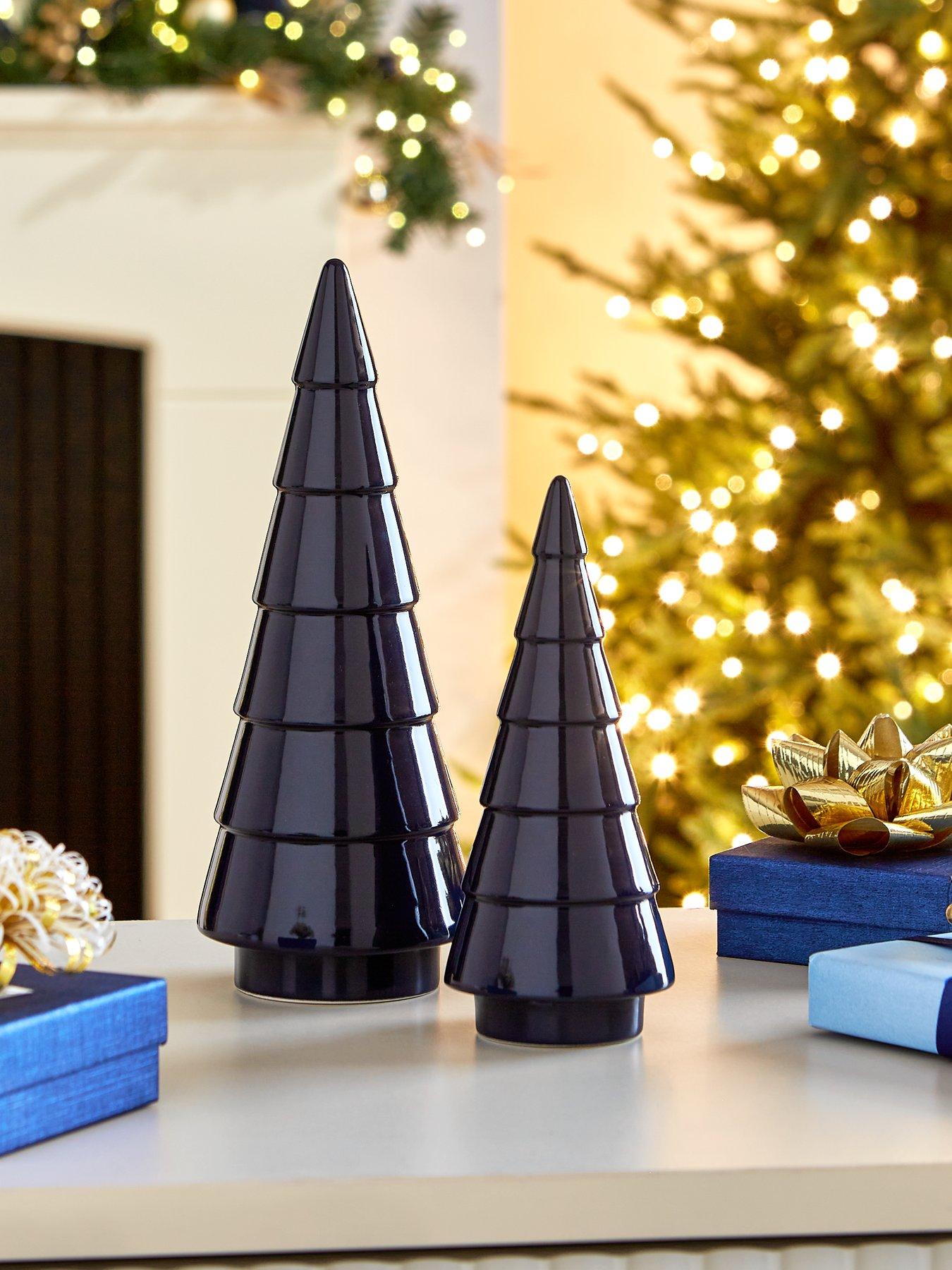 very-home-set-of-2-blue-ceramic-christmasnbsptrees