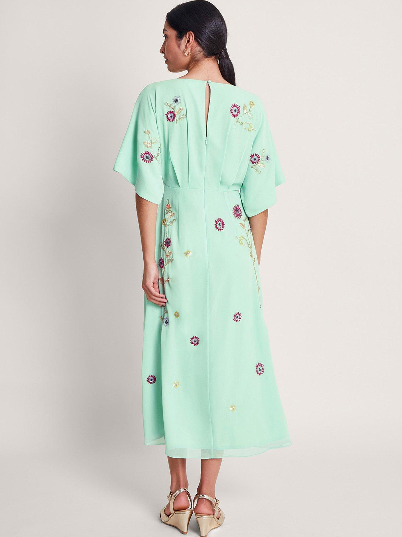 monsoon-rosalie-hand-embellished-dress-greenstillFront