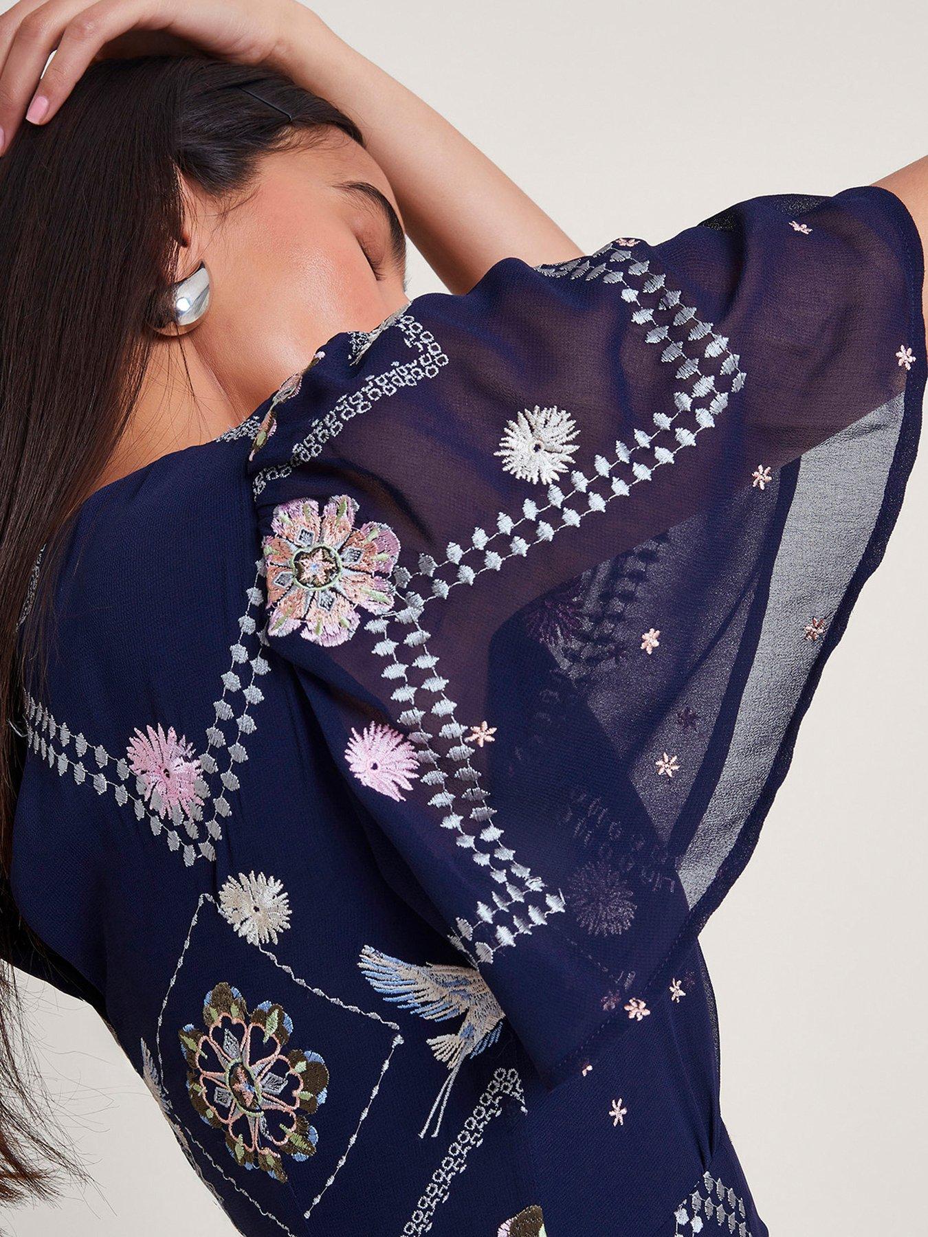 Monsoon Neela Embroidered Tea Dress | Very Ireland