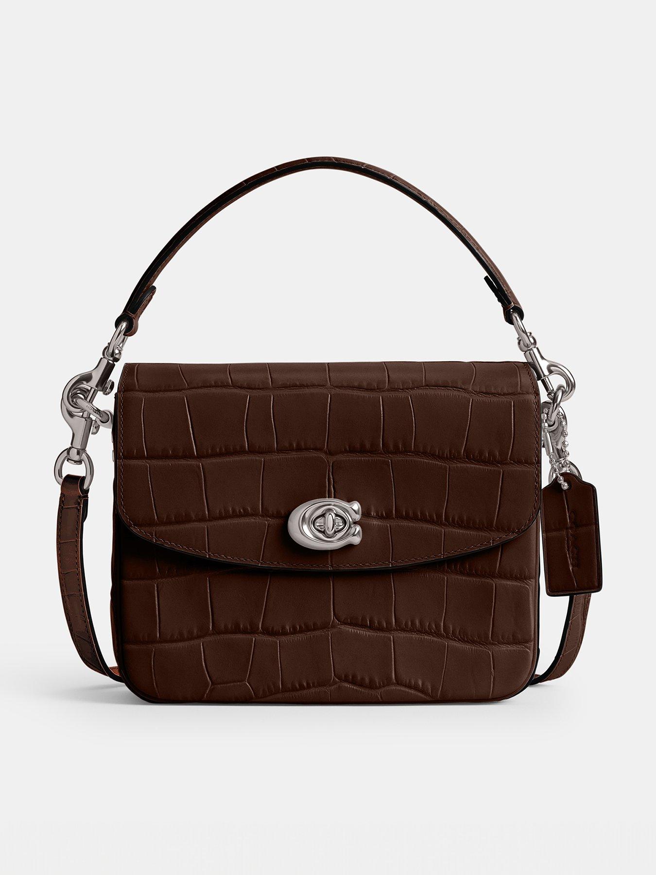 coach-cassie-19-croc-embossed-leather-crossbody-bag-brownnbsp