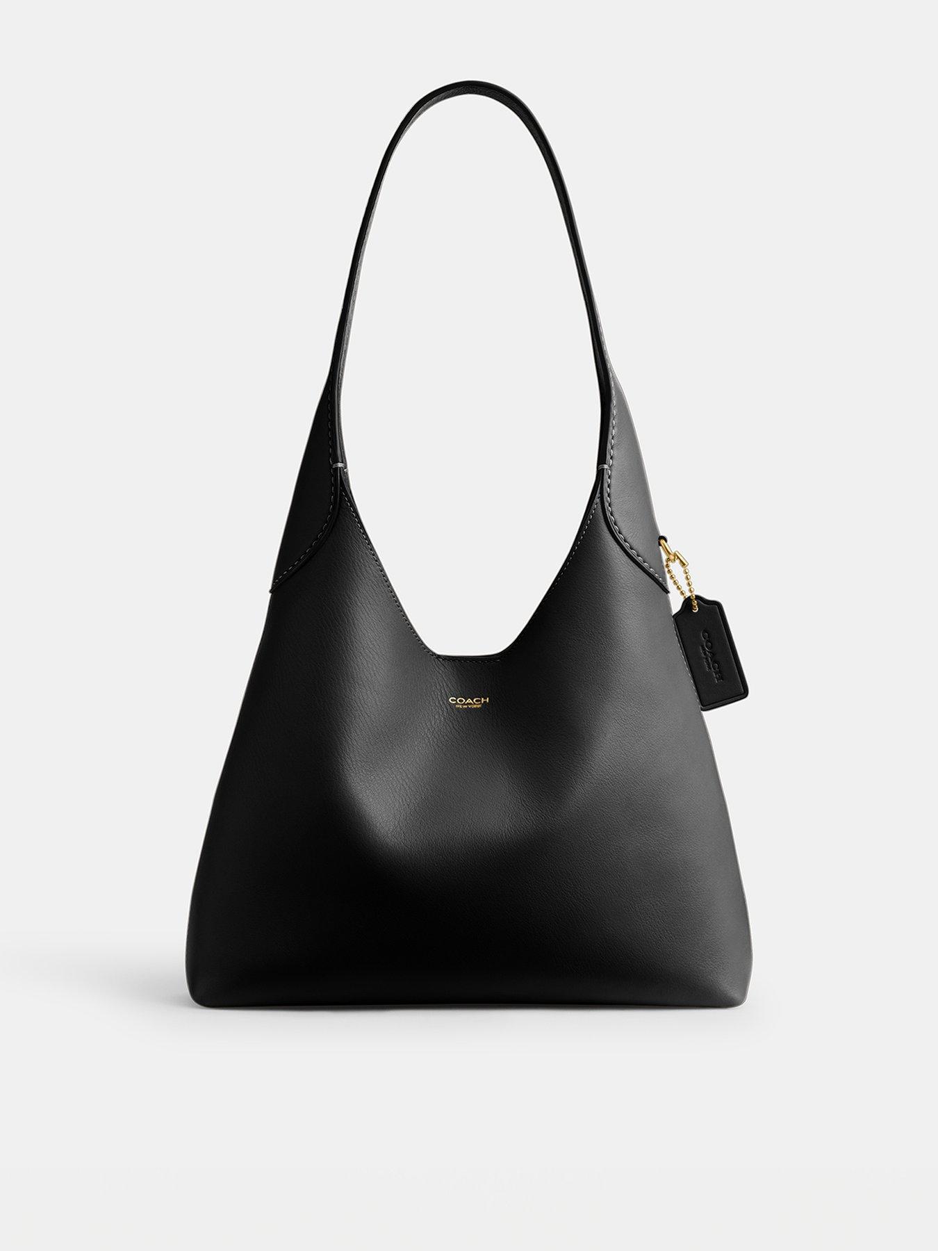 Image 1 of 5 of COACH Brooklyn 28 Shoulder Bag - Black