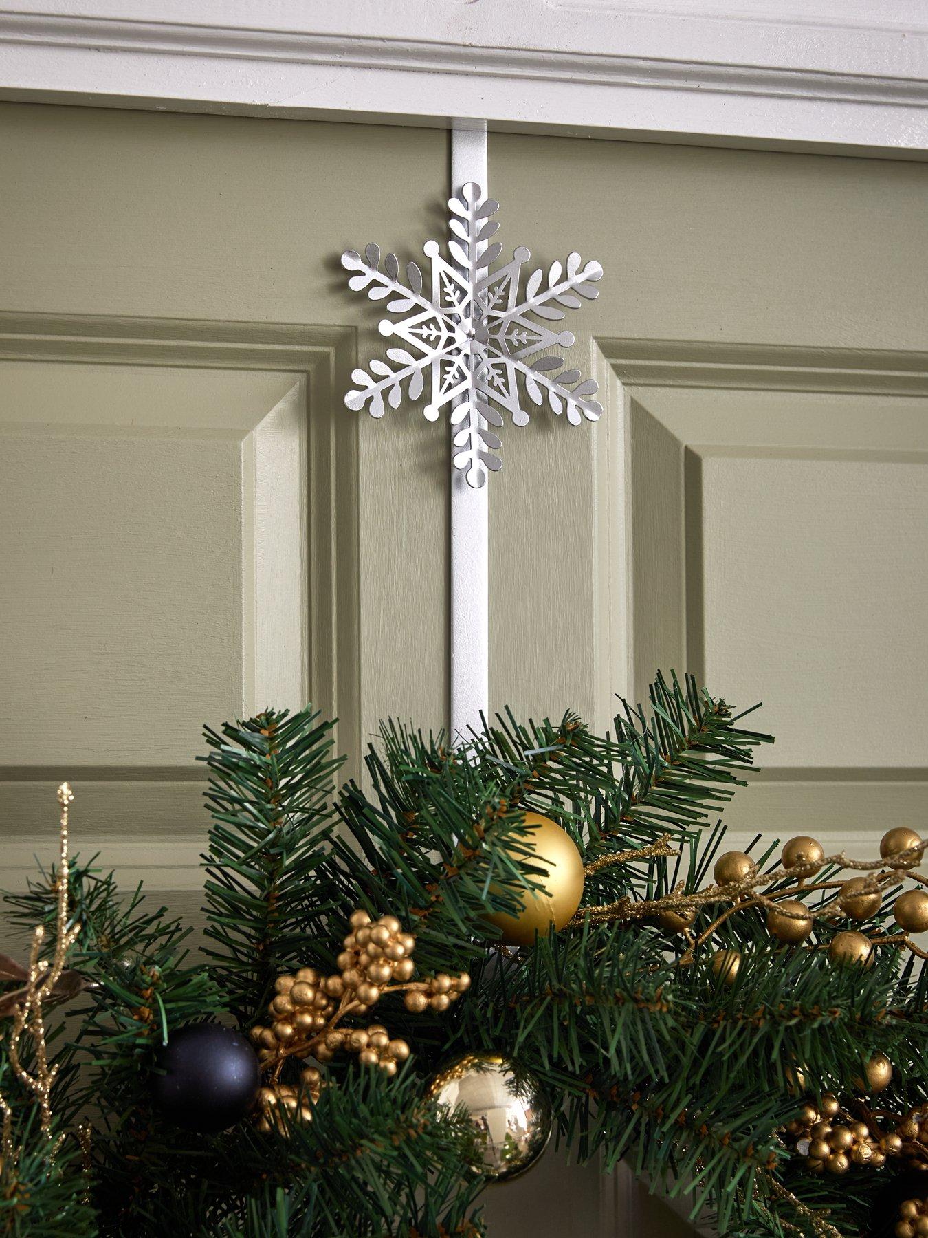 very-home-set-ofnbsp2-snowflake-christmasnbspwreath-hangers