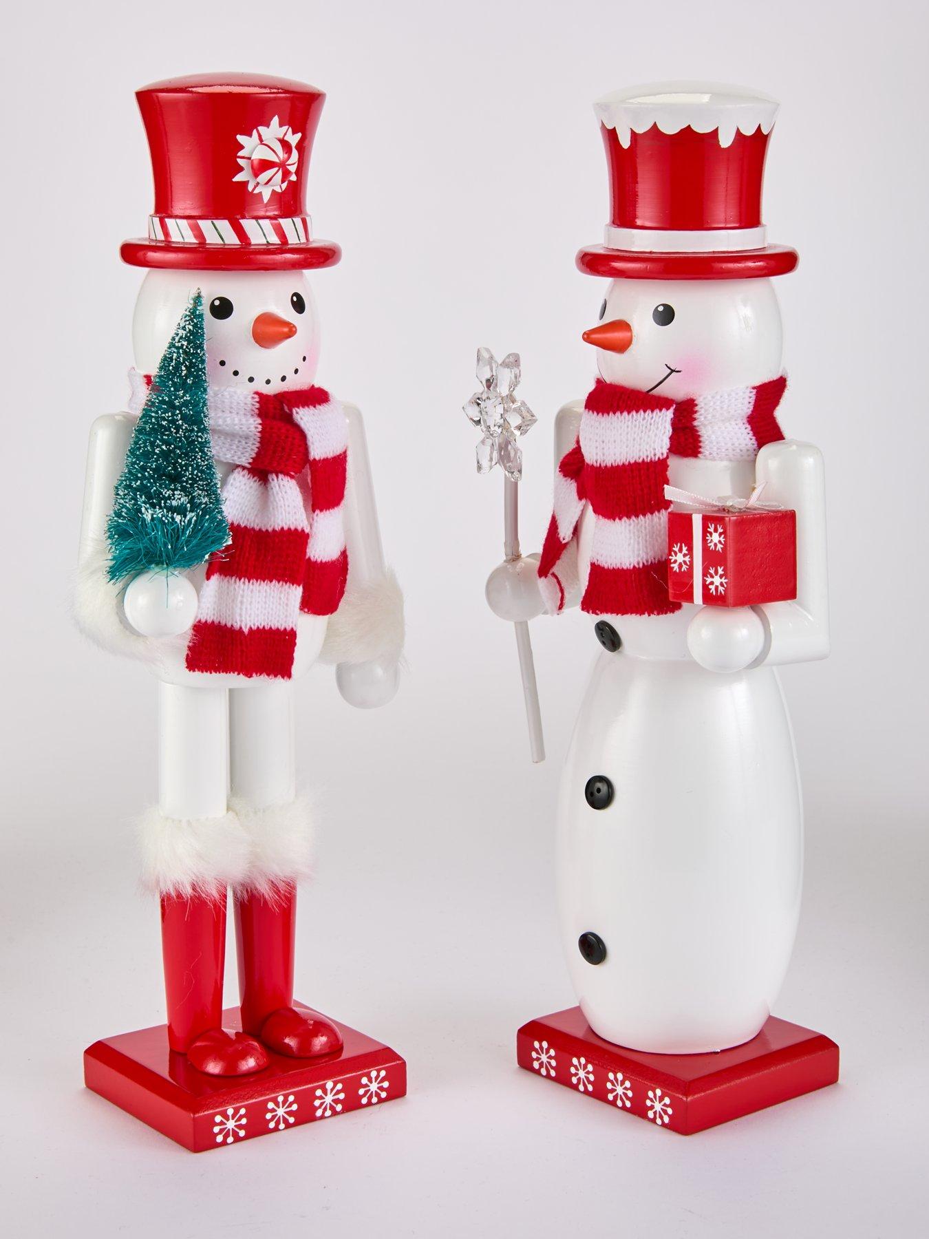 Image 3 of 5 of The Very Collection Set of 2 Snowman Nutcrackers