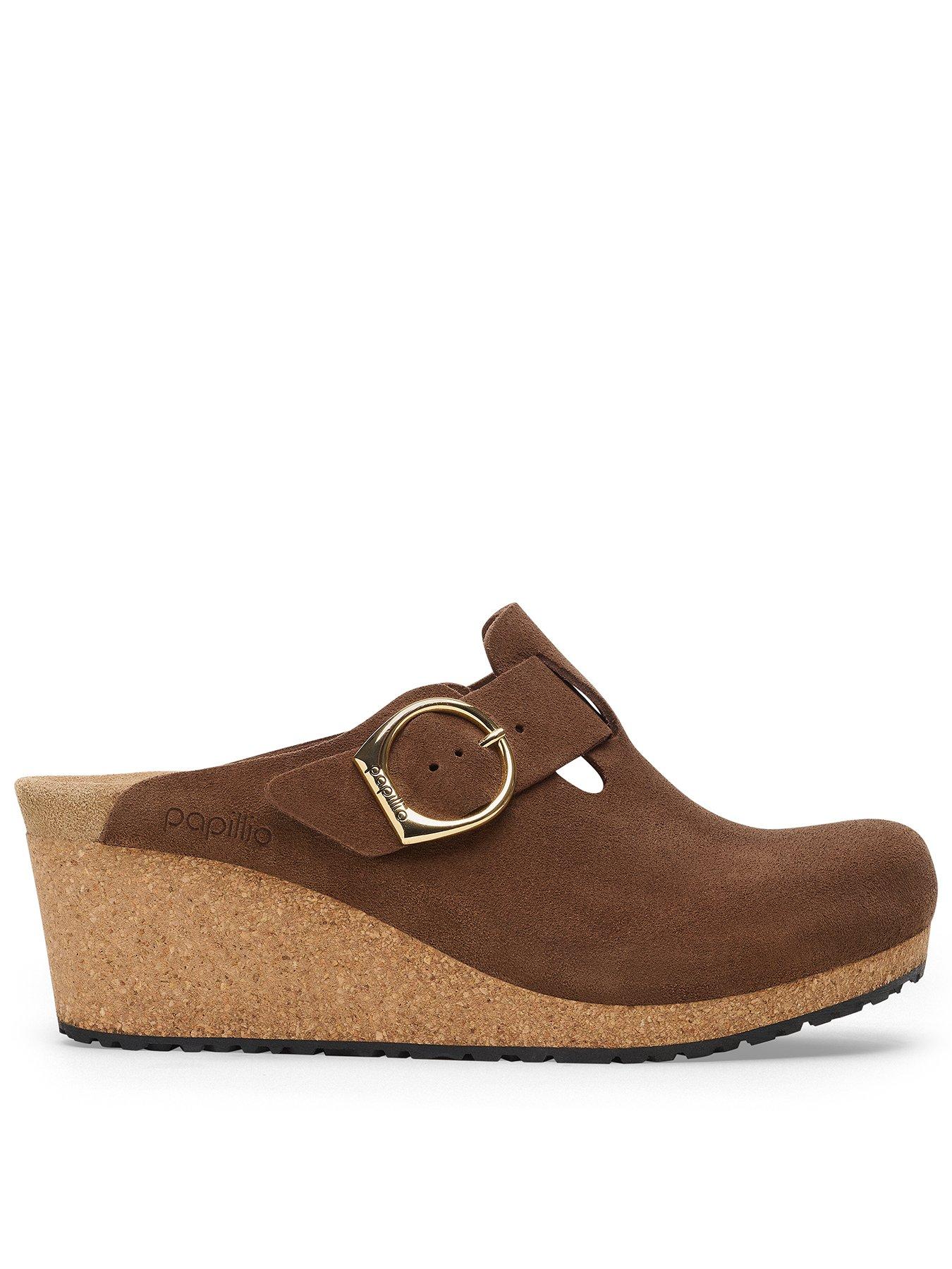 birkenstock-papillo-ring-buckle-suede-wedge-dark-tea-brown