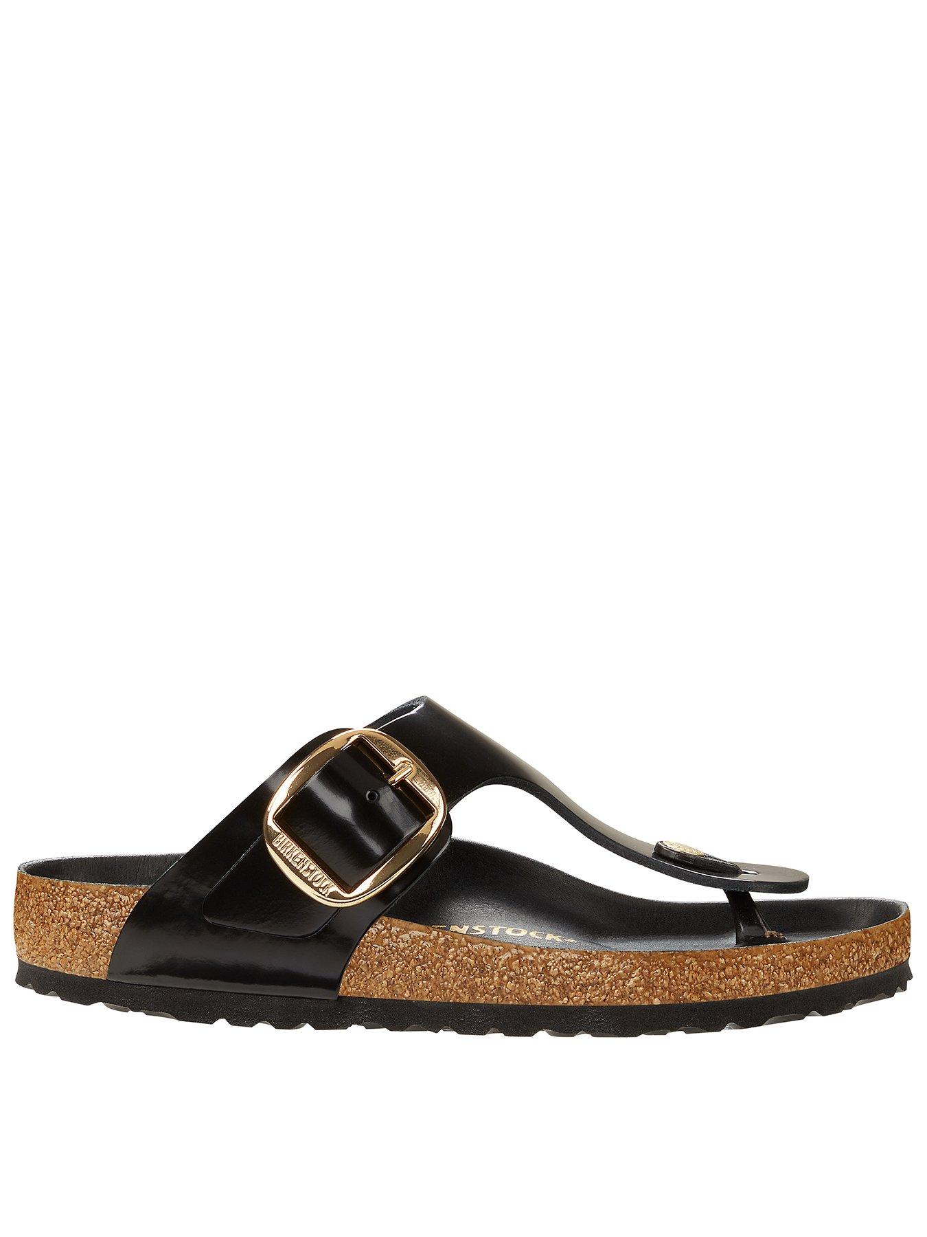 birkenstock-natural-leather-patent-gizeh-big-buckle-sandals-black