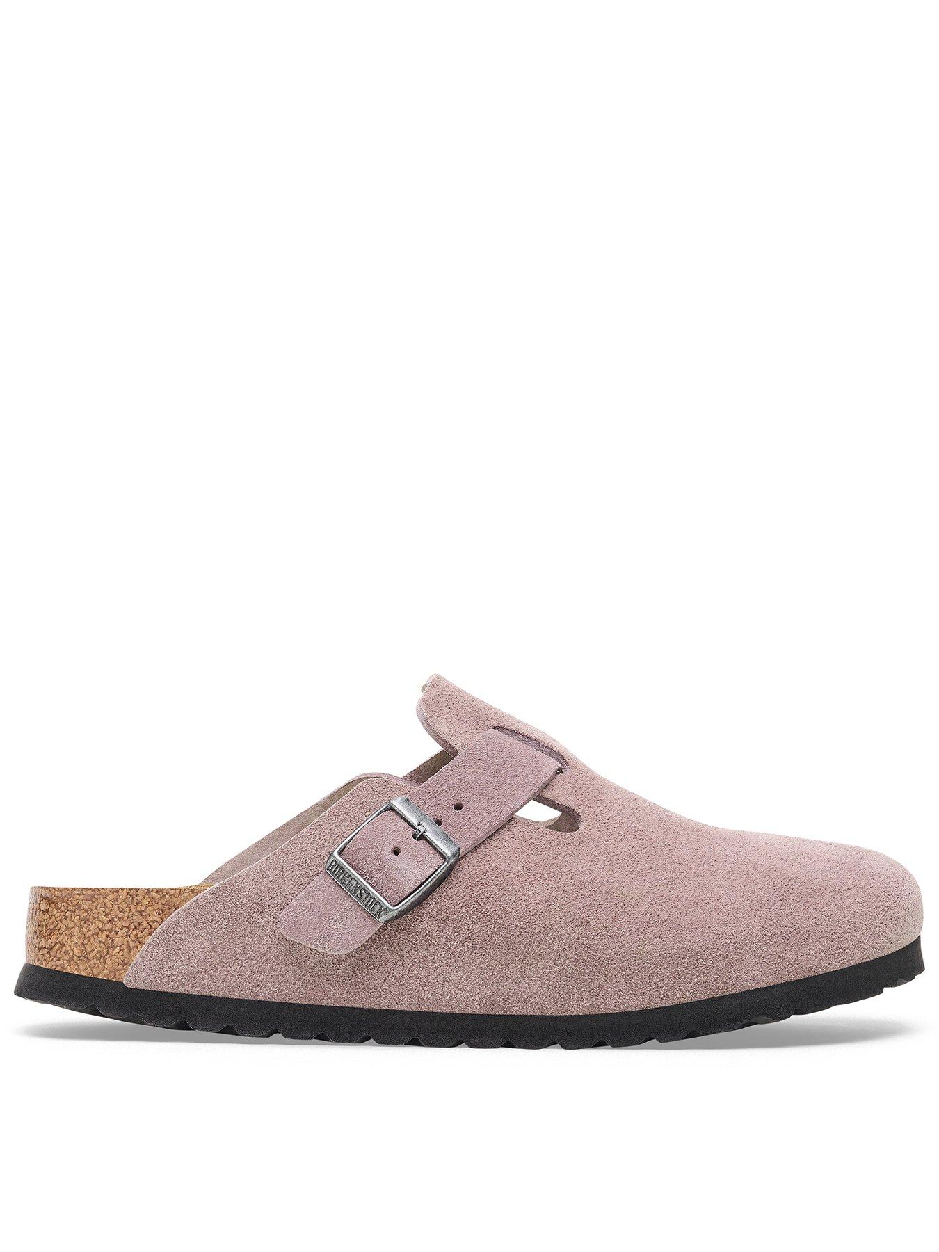 birkenstock-boston-suede-clogs-faded-purple