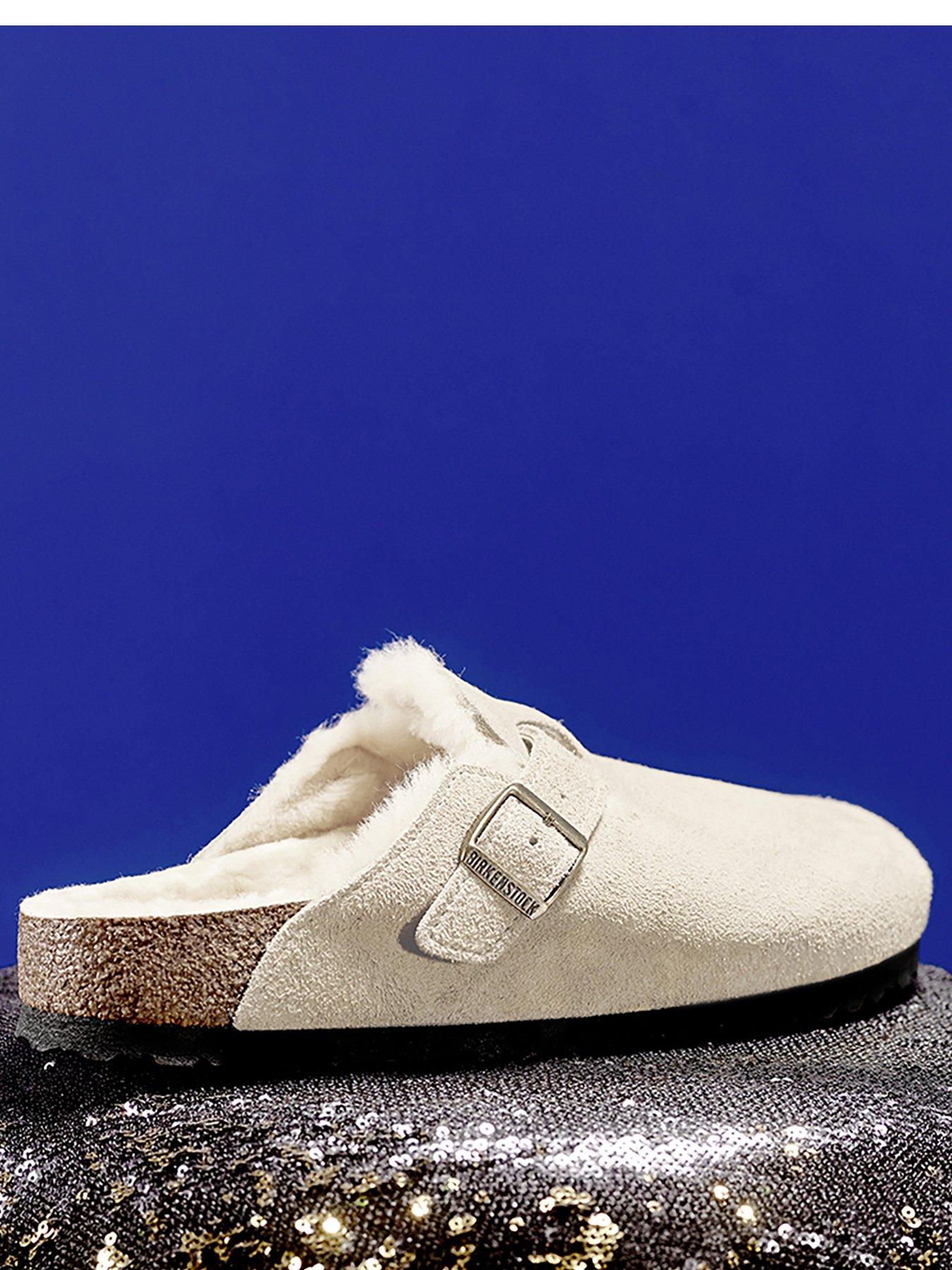 birkenstock-boston-suede-shearling-wider-fit-clogs-taupe-brownback