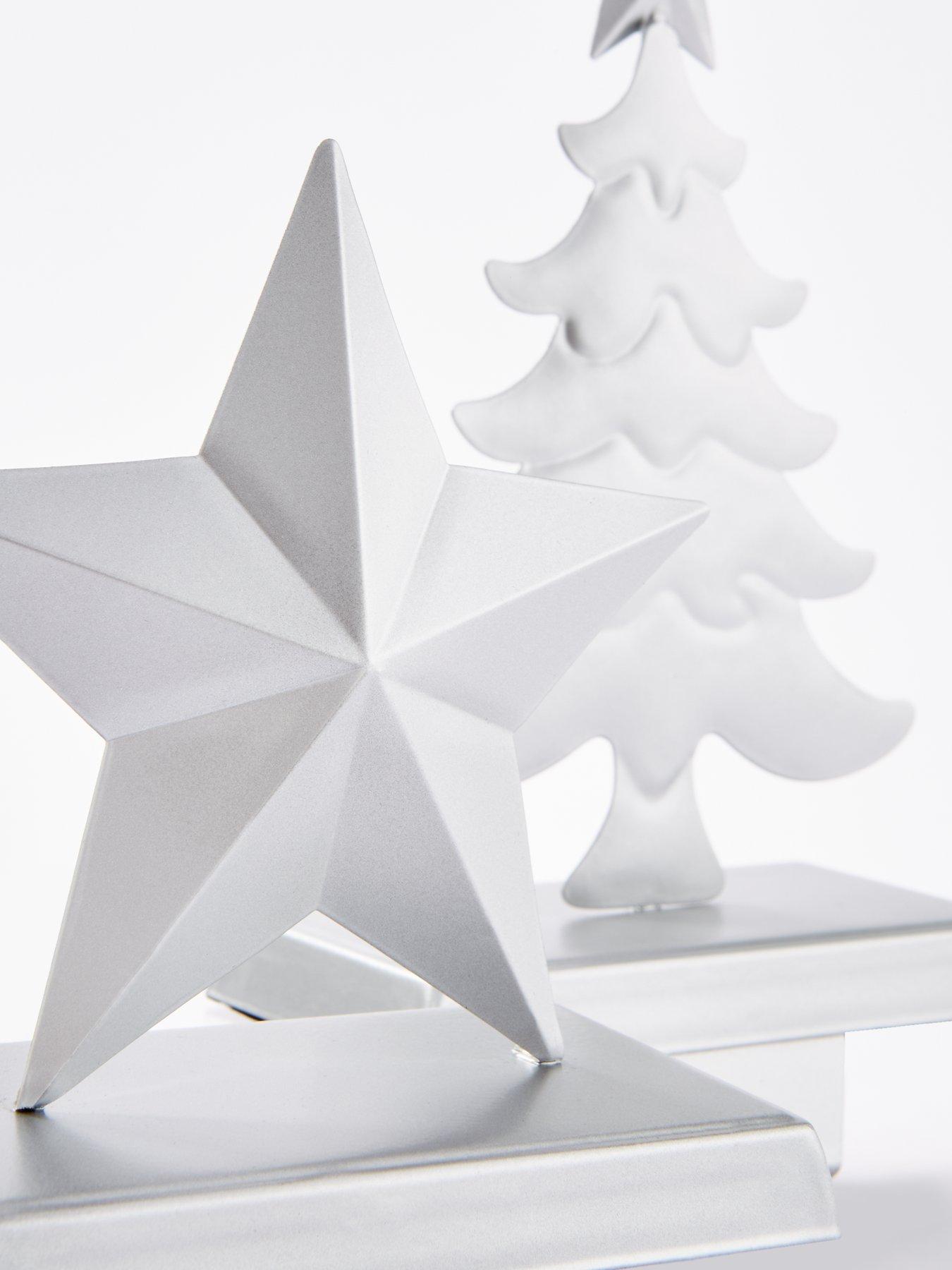 very-home-2-pack-matt-silver-christmasnbspstocking-hangers-star-and-treeback