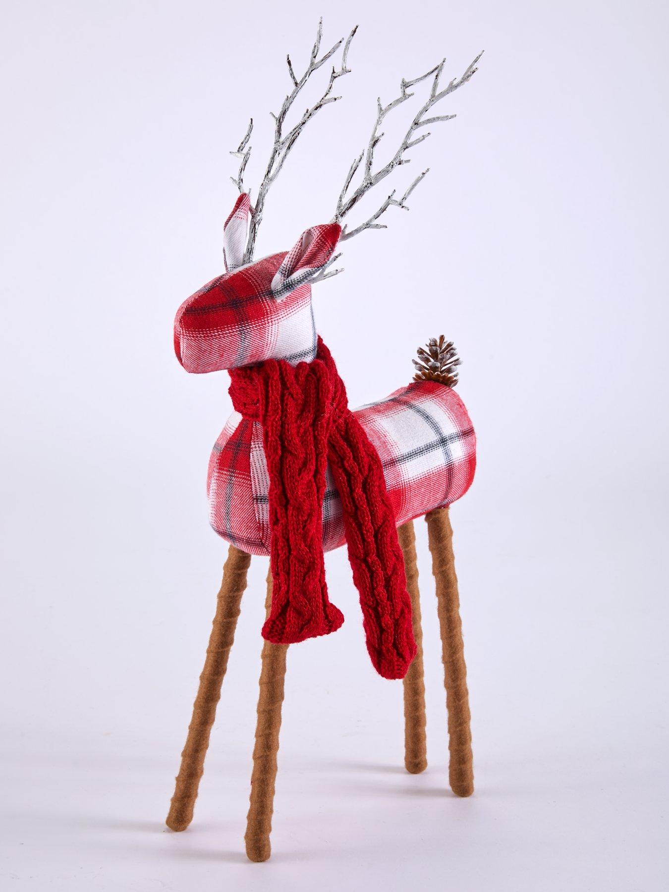 very-home-38nbspcm-tartan-standing-reindeer-with-scarf-christmas-decorationstillFront