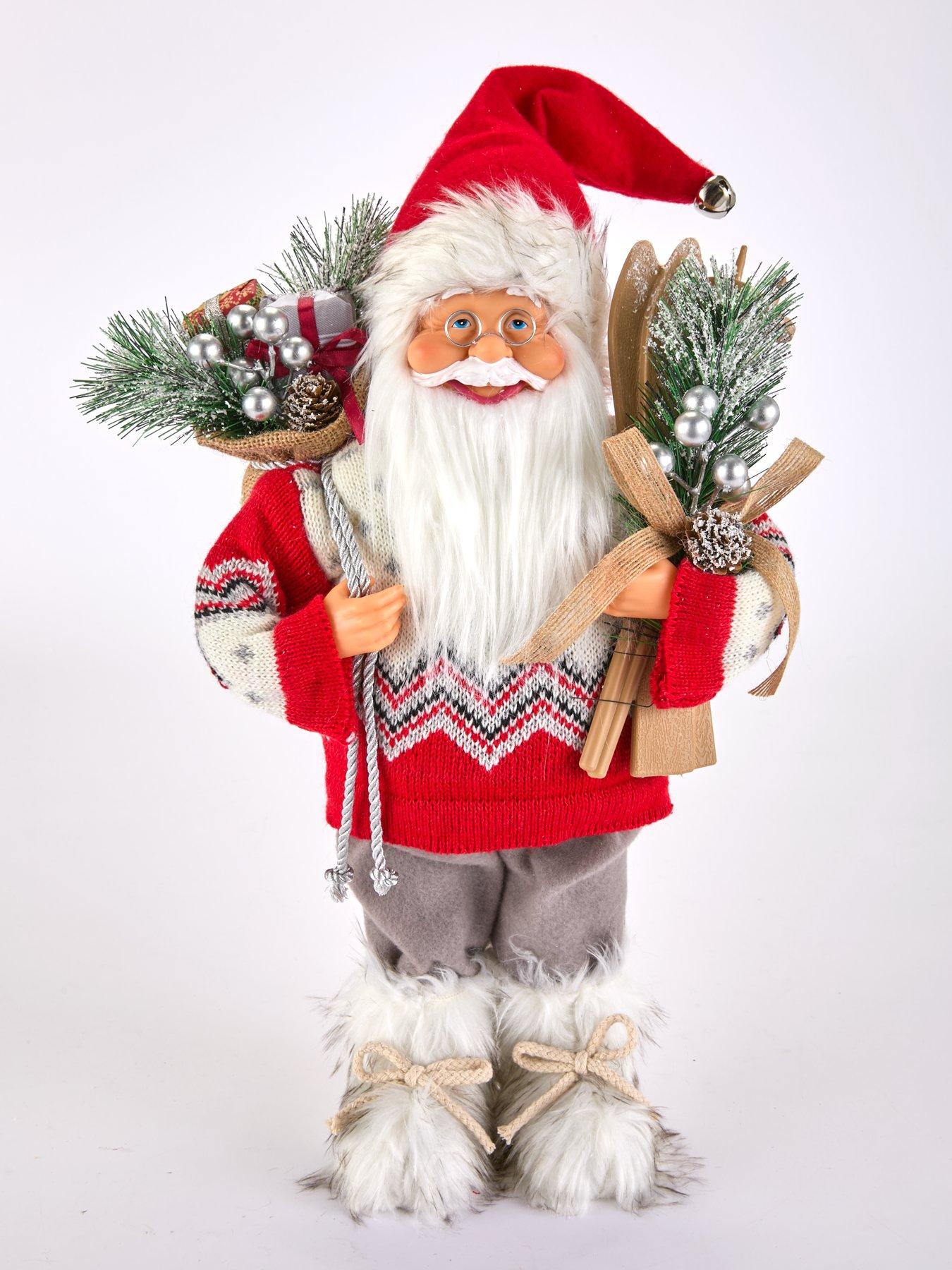 very-home-40nbspcm-standing-santa-with-skis-christmas-decorationstillFront