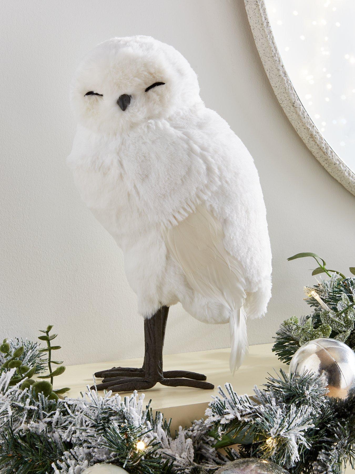 very-home-snowy-owl-christmas-decoration