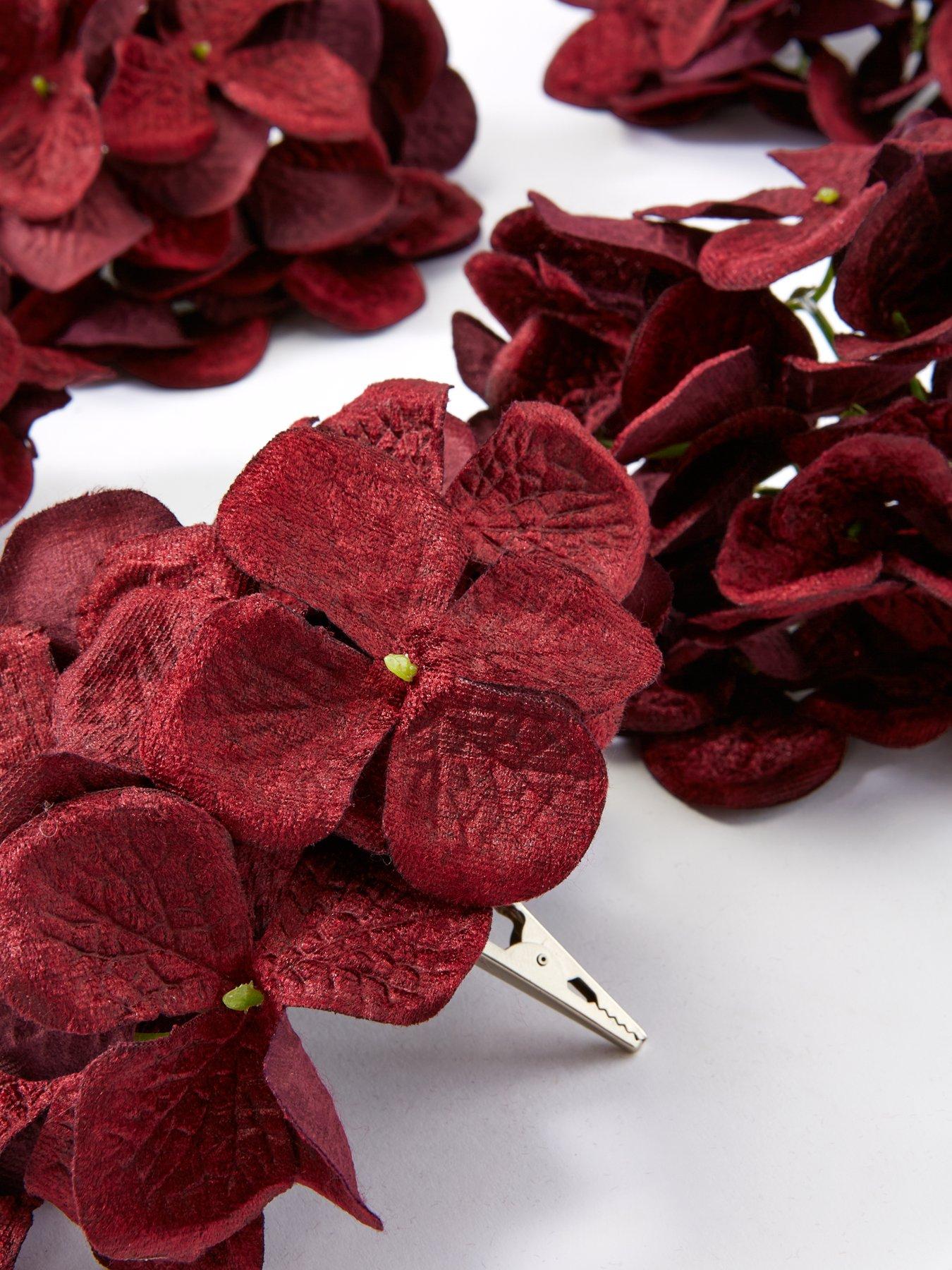 very-home-set-of-6-red-hydrangea-tree-clipsback