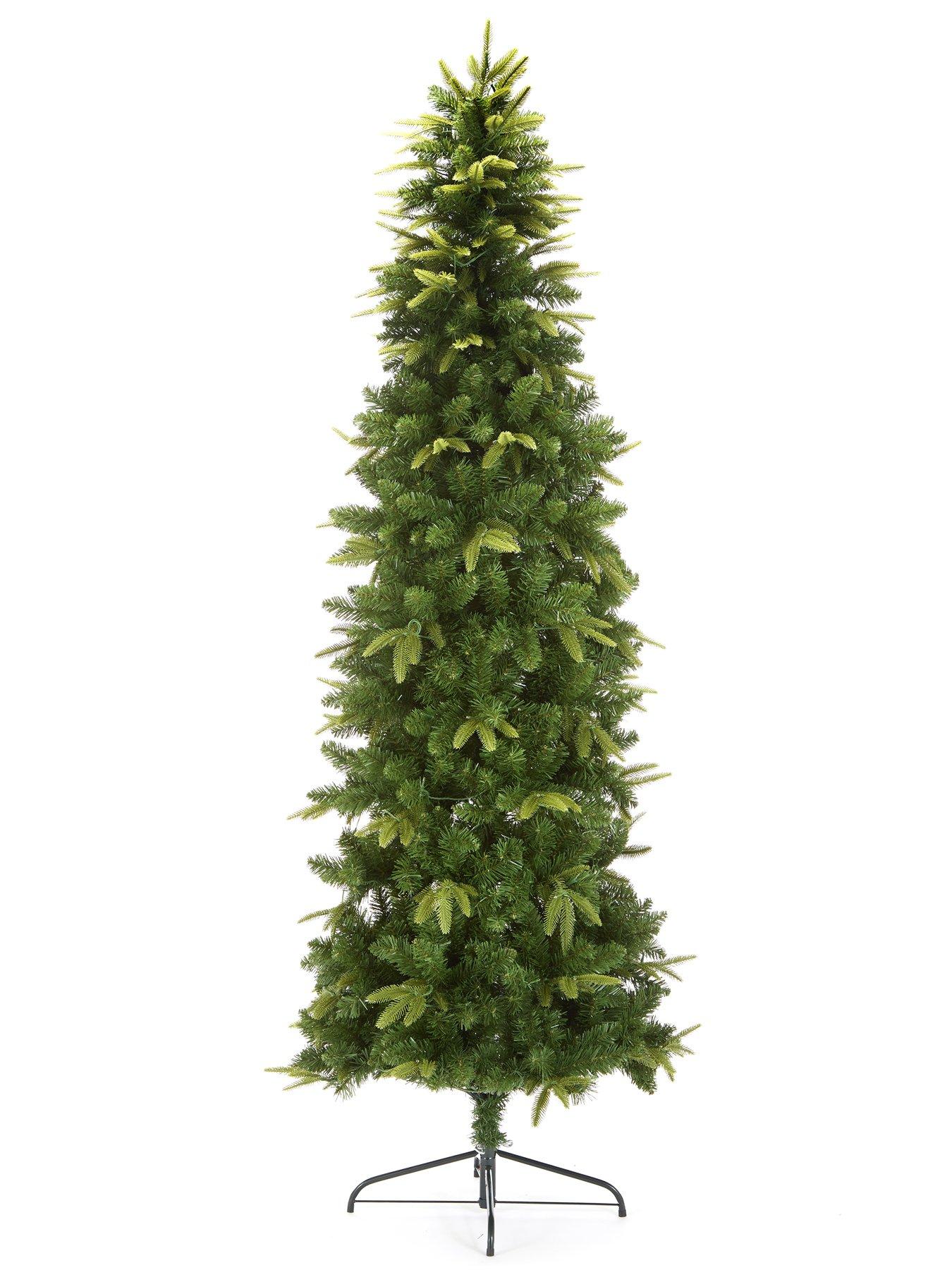 very-home-6ft-newburgh-mixed-tips-slim-pre-lit-christmas-treeback