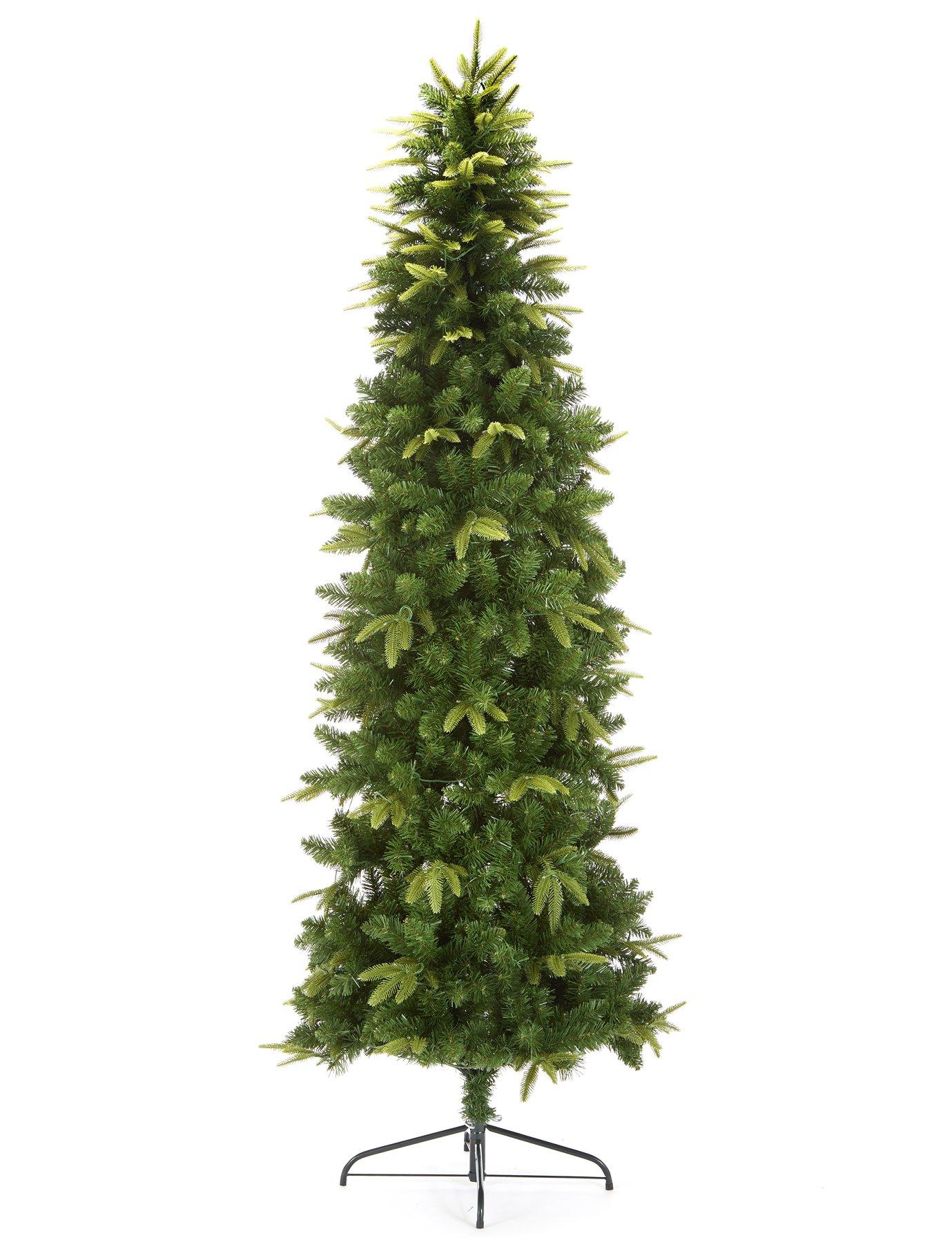 Image 3 of 4 of Very Home 6ft Newburgh Mixed Tips Slim Pre Lit Christmas Tree