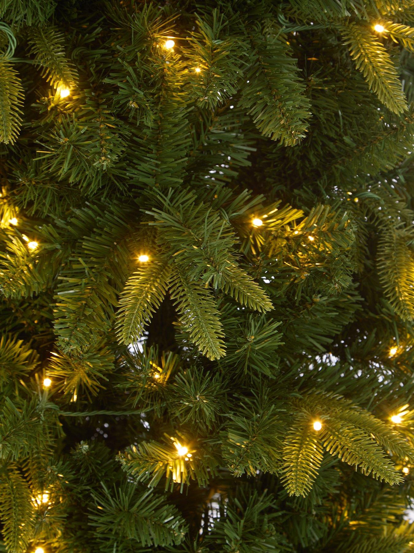 Image 4 of 4 of Very Home 6ft Newburgh Mixed Tips Slim Pre Lit Christmas Tree