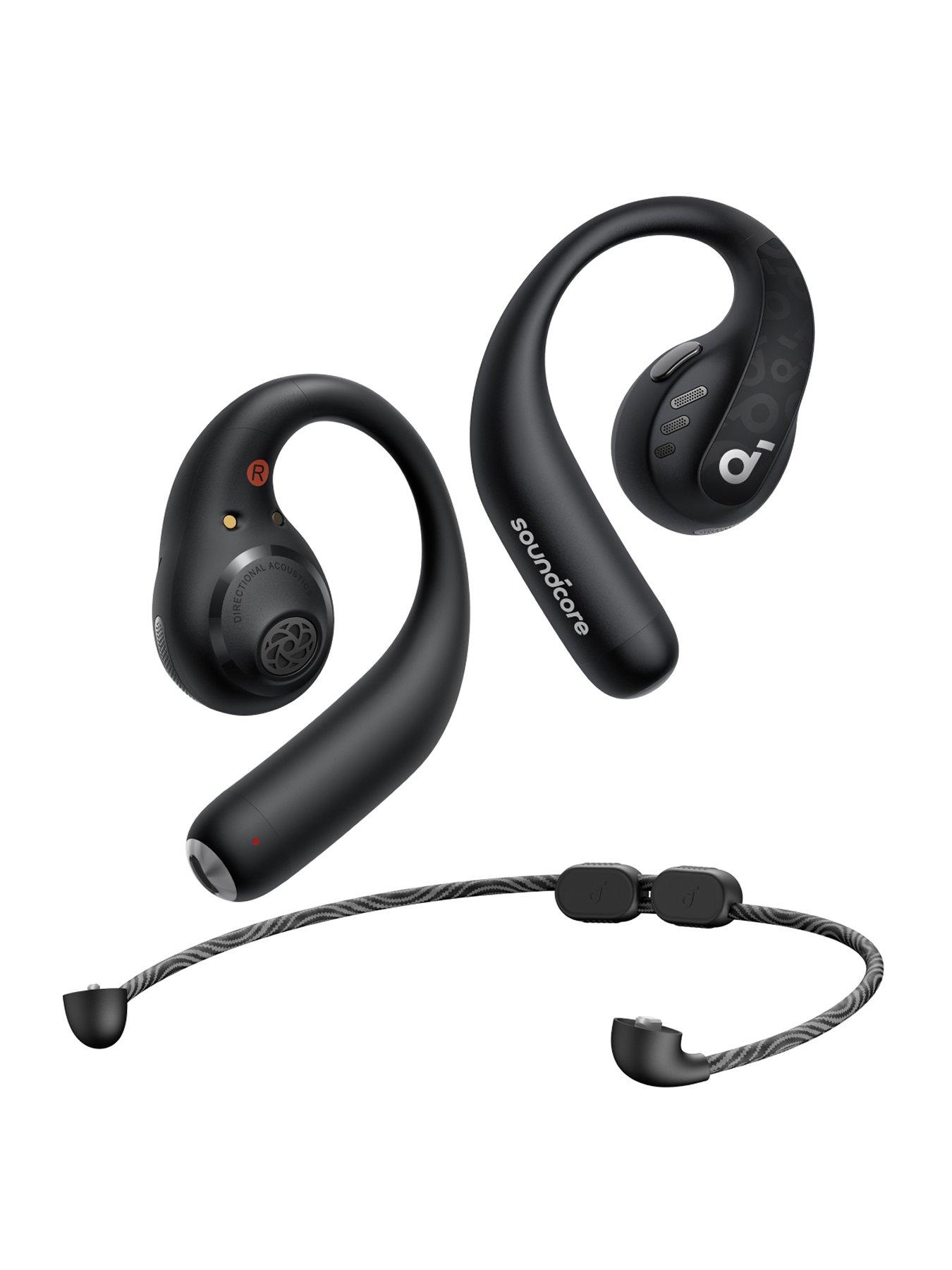 undefined Soundcore by Anker AeroFit Pro Open-Ear Wireless Bluetooth Earbuds, IPX5 Water-Resistant, 46-Hour Playtime