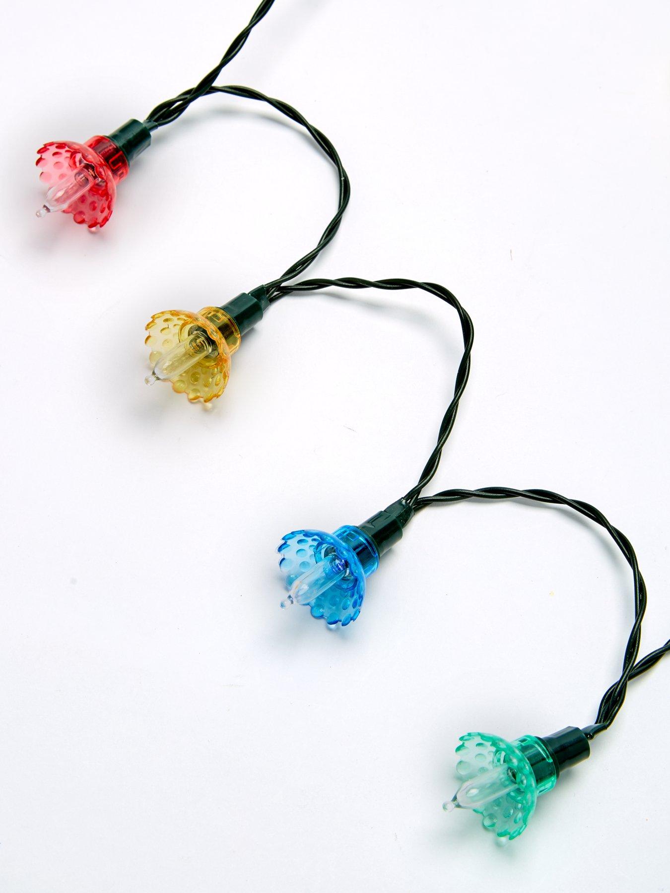 Image 2 of 6 of The Very Collection Battery Operated Traditional Flower Fairy Outdoor Christmas&nbsp;Lights
