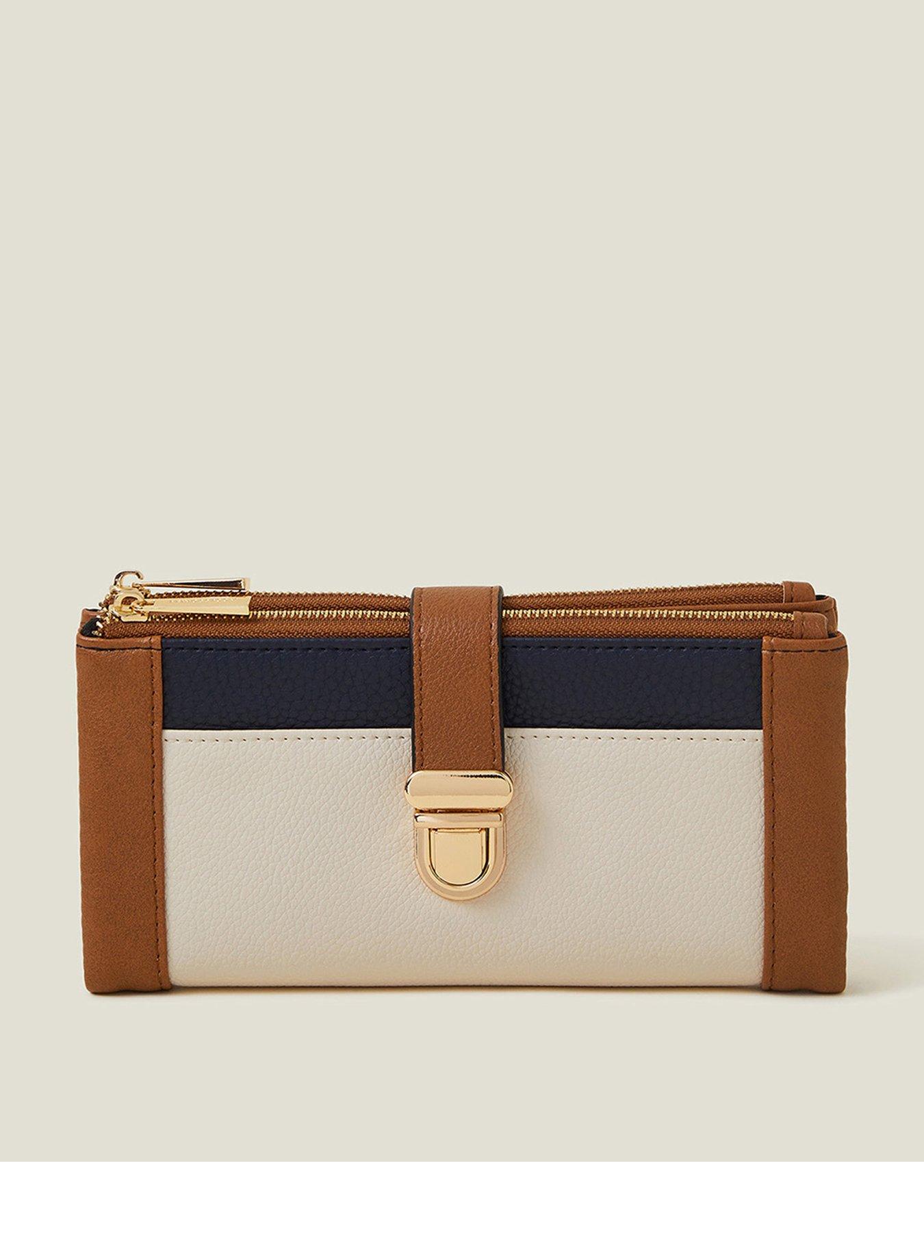 Image 1 of 4 of Accessorize Push Lock Wallet