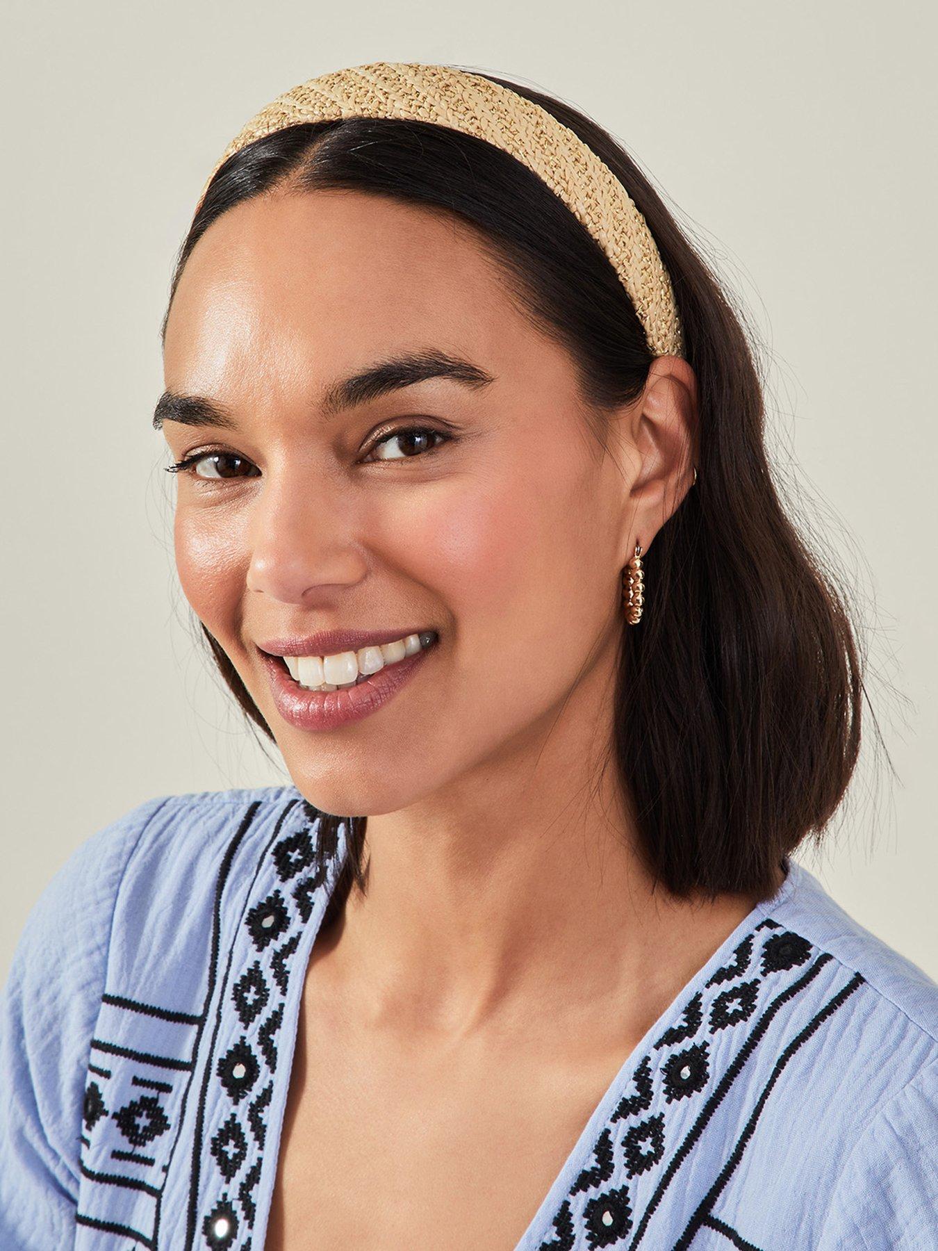 Image 2 of 3 of Accessorize Raffia Headband