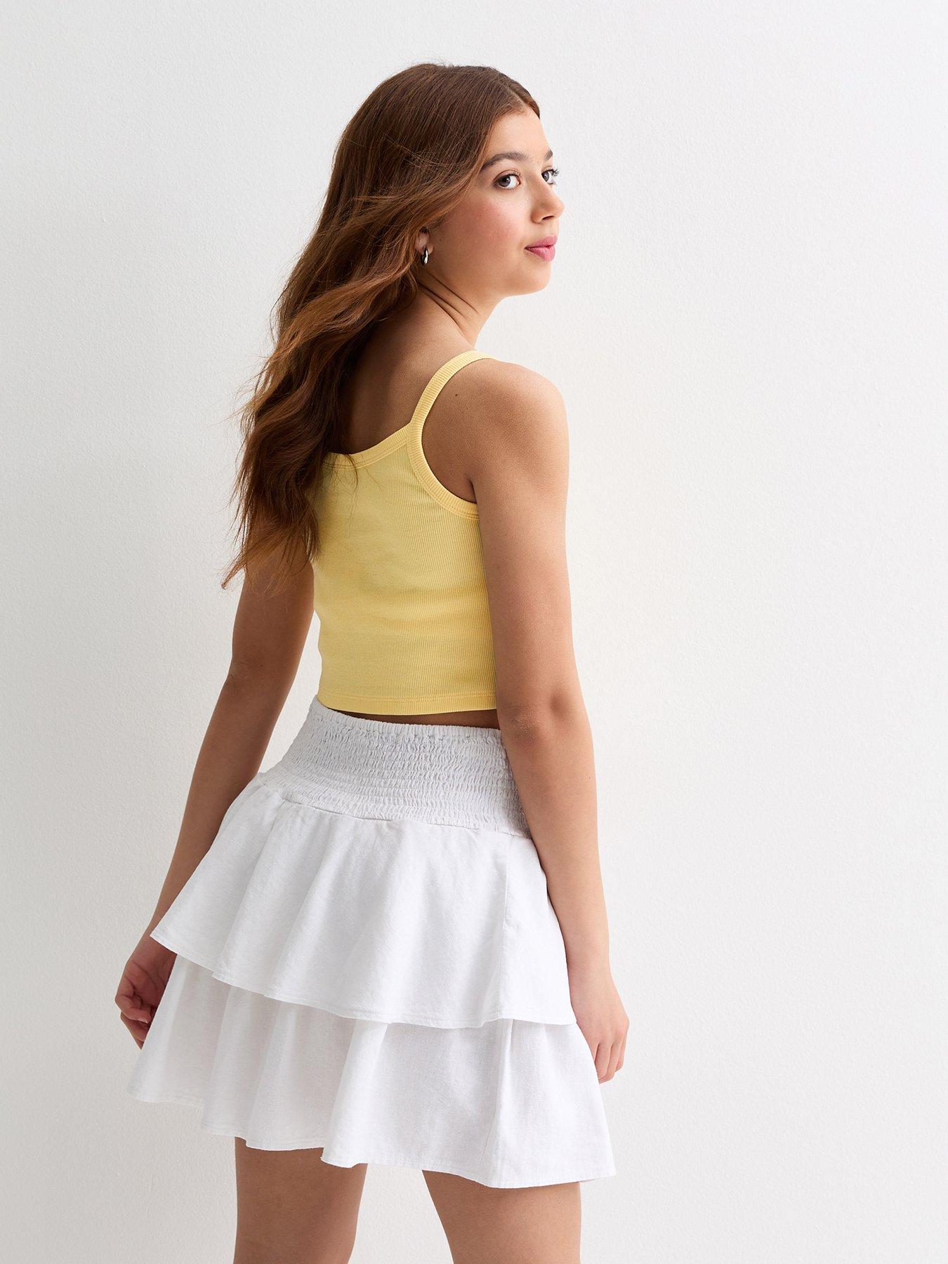 new-look-915-girls-pale-yellow-ribbed-crop-camiback